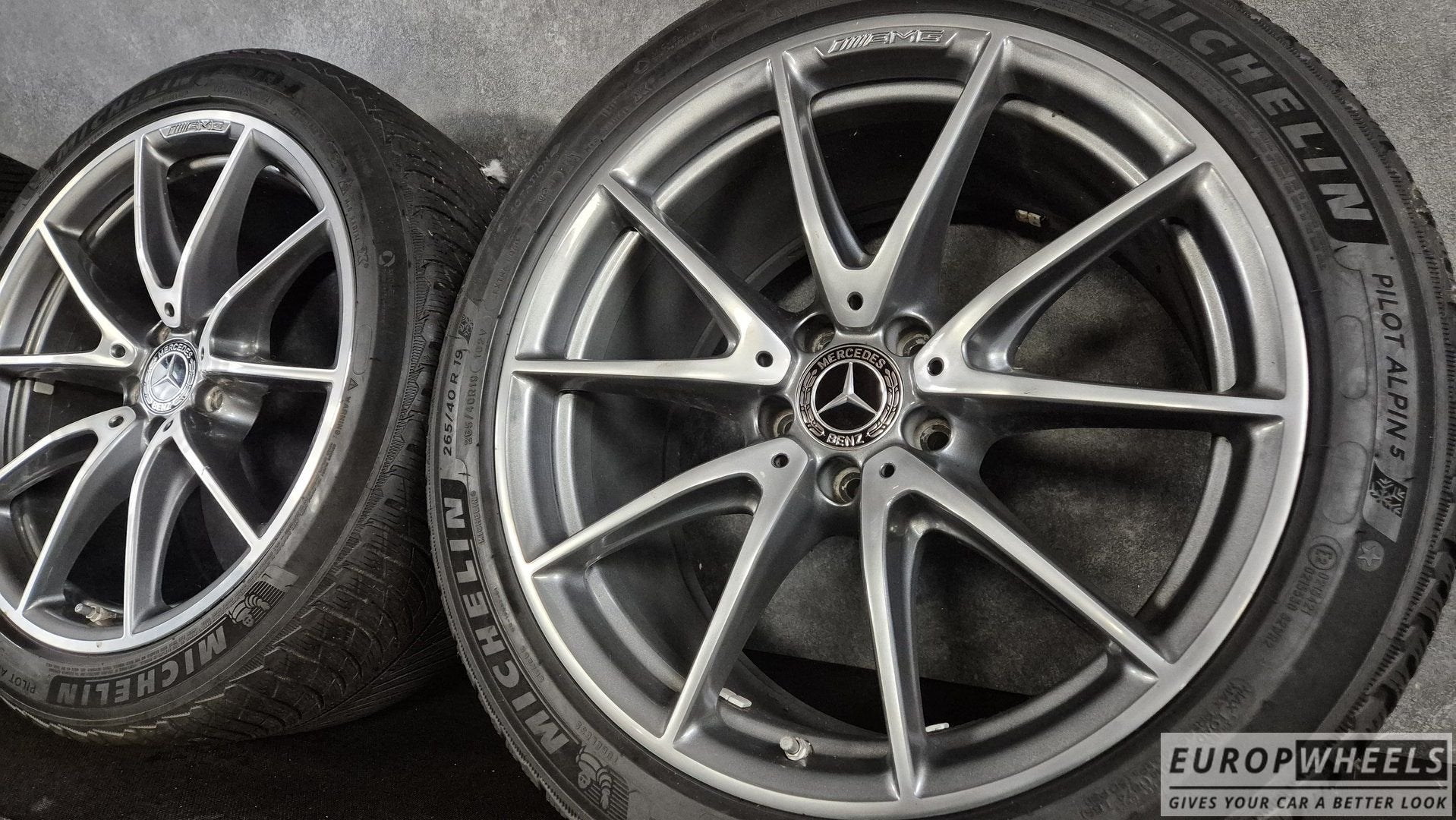 19 inch Mercedes E-klasse E63 AMG velgen a2134012600 a213401, Auto-onderdelen, Banden en Velgen, 19 inch, Gebruikt, -, 265 mm