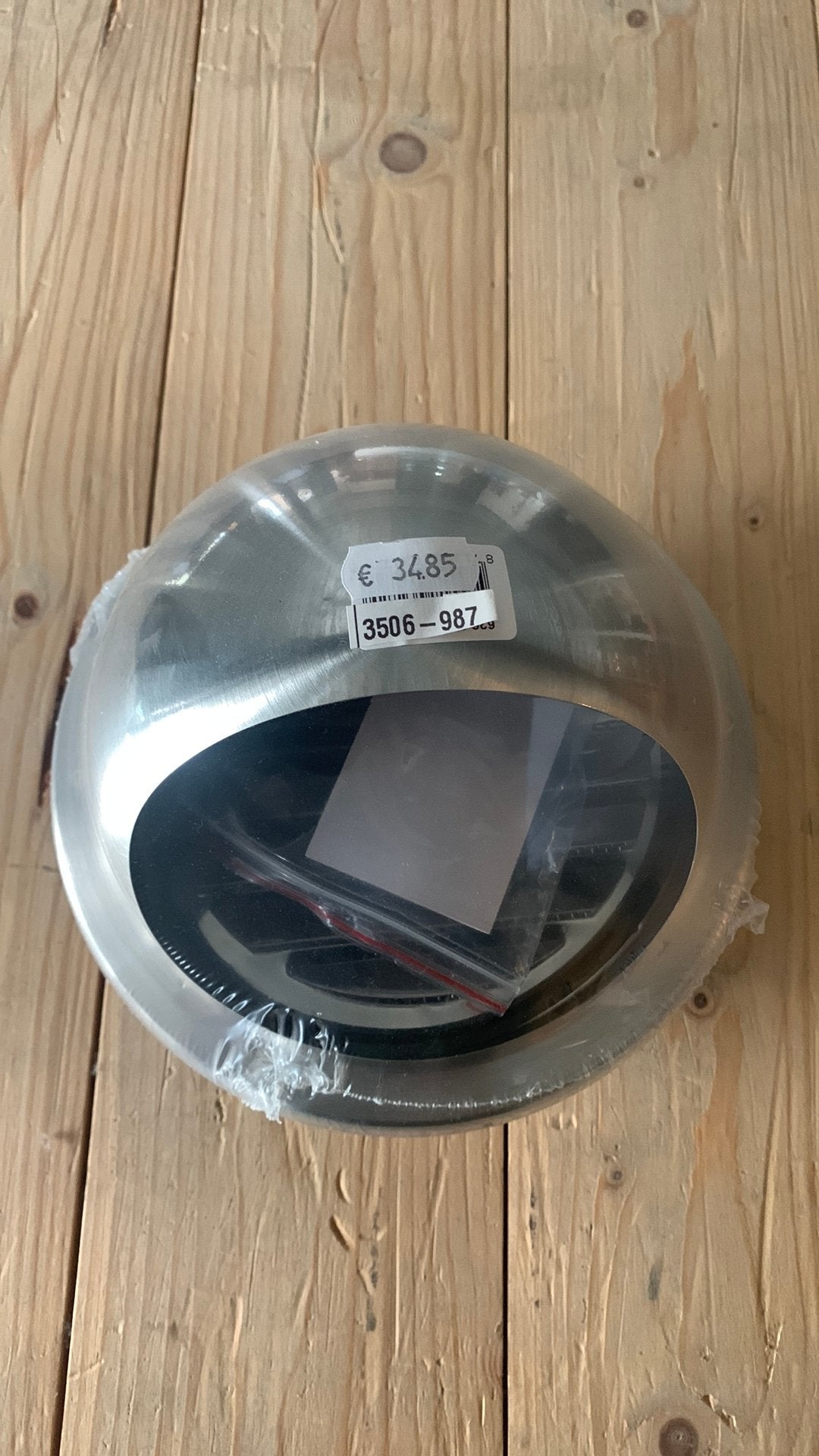 RVS bolrooster / gevelkap ventilatie – Nieuw, Ventilator, Ophalen of Verzenden, Zo goed als nieuw, X