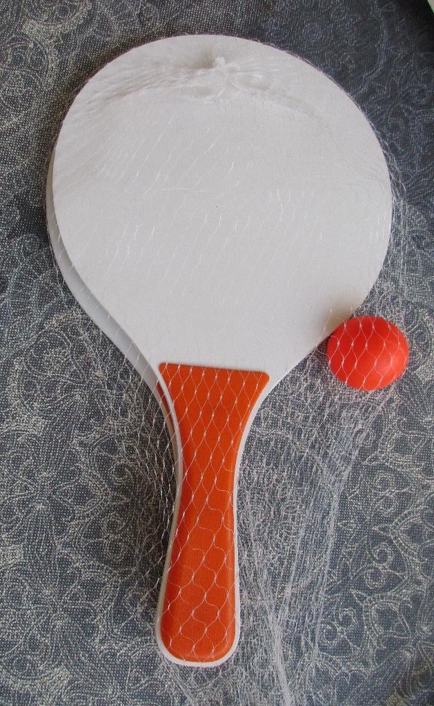 nieuw beach tennissetje in net, Ophalen of Verzenden, Nieuw