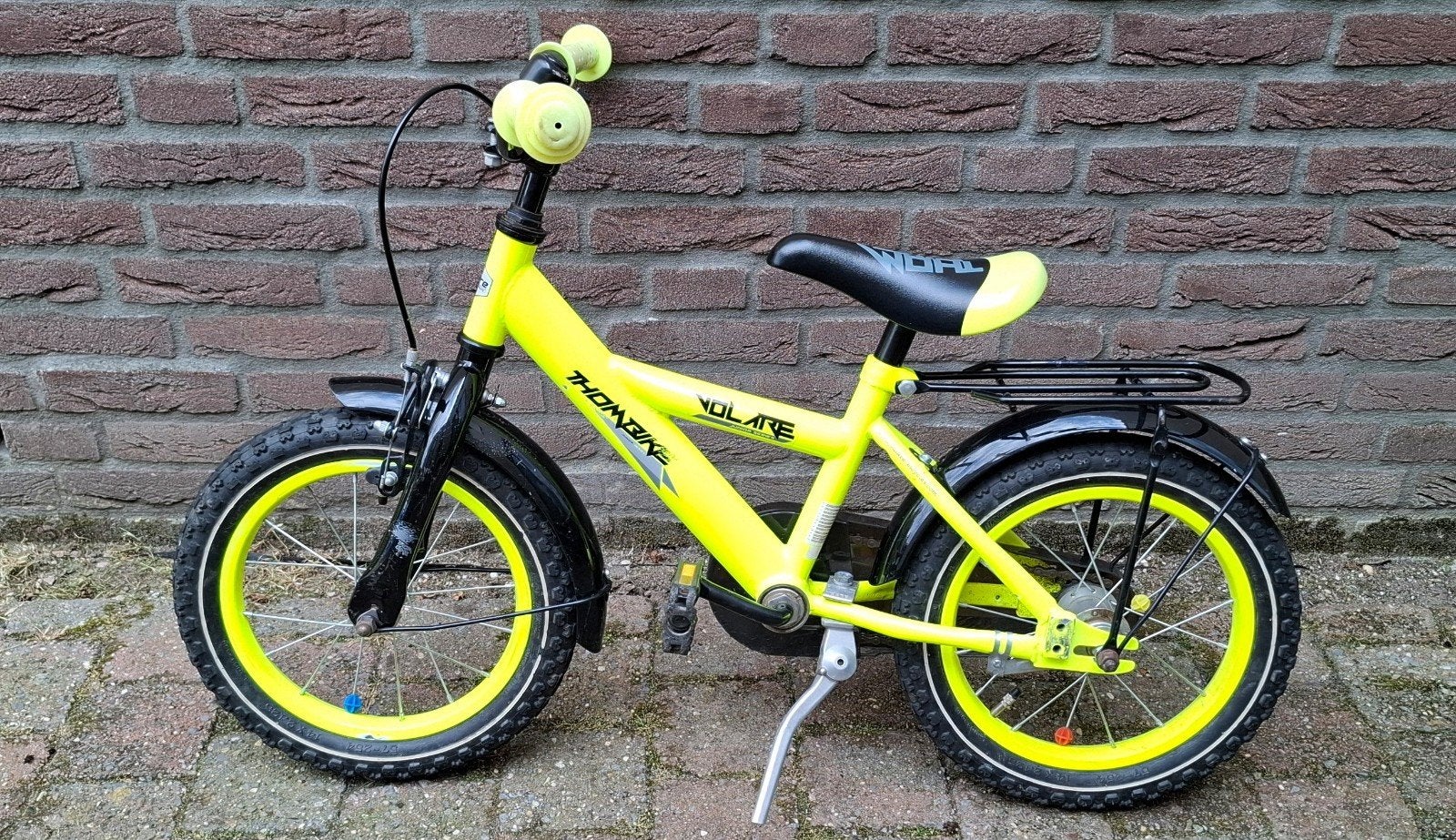 Volare thombike kinderfiets 14 inch, Ophalen, Terugtraprem, Zijwieltjes, Gebruikt