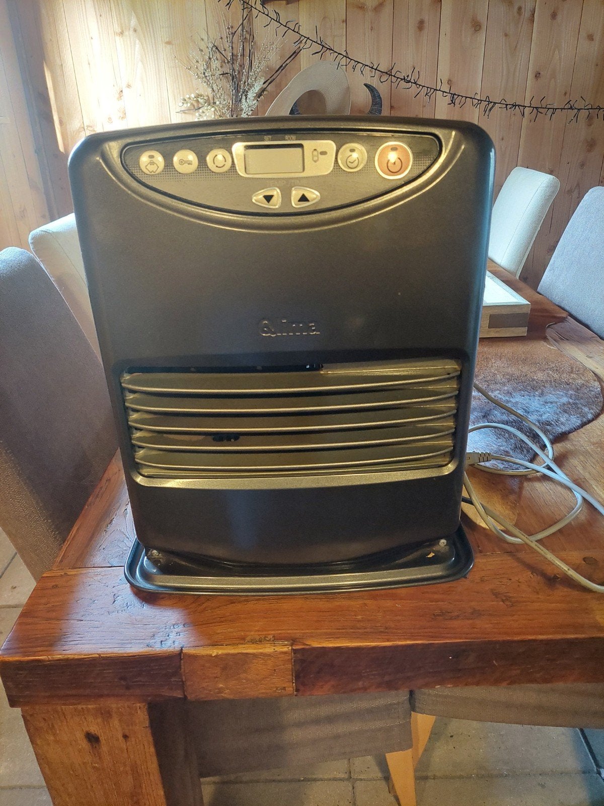 Qlima S-573007951 petroleumkachel, Ophalen, 30 tot 80 cm, Gebruikt, Kachel