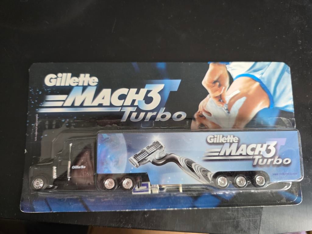 Gillette Mach3 Turbo vrachtwagen, Ophalen of Verzenden, Nieuw