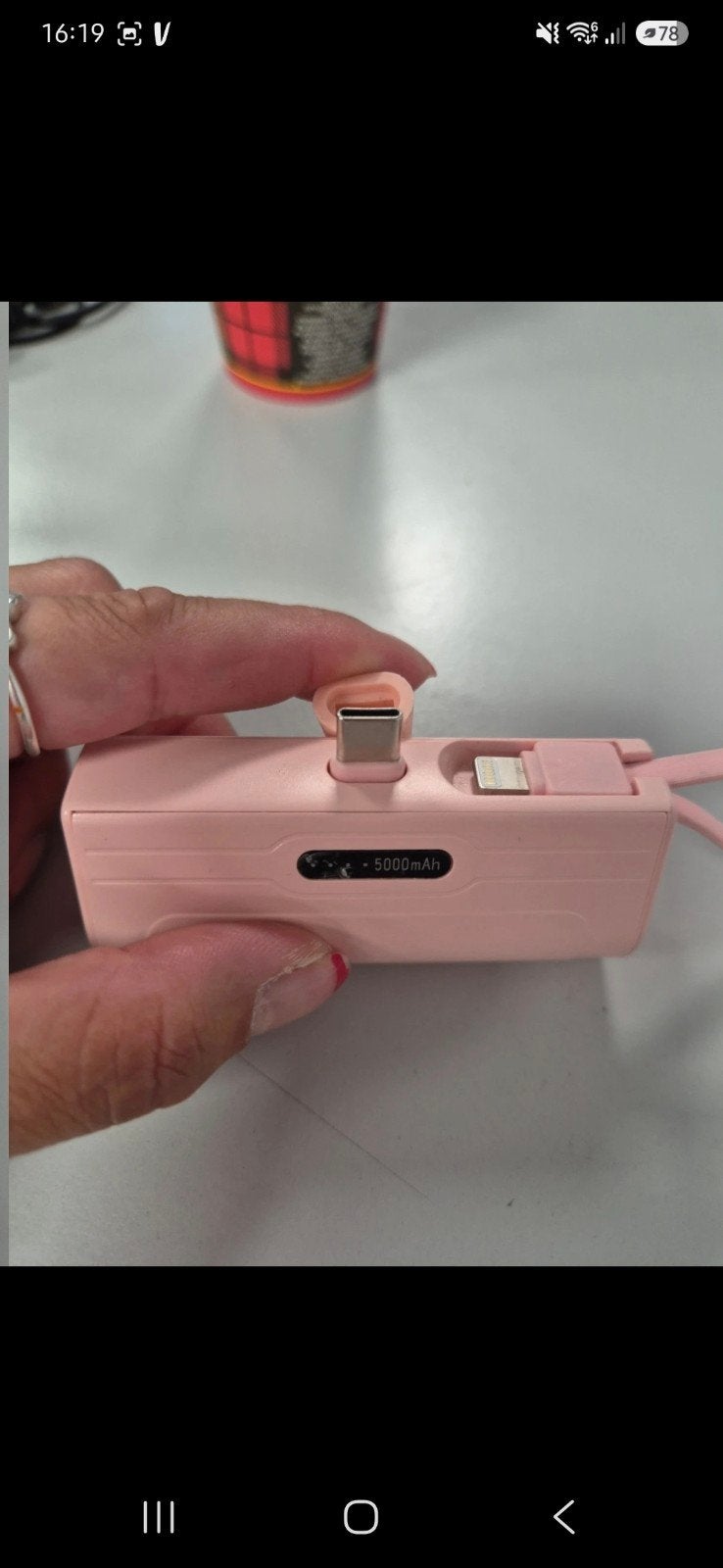 powerbank 5000MAH, Ophalen of Verzenden, Zo goed als nieuw, Kik