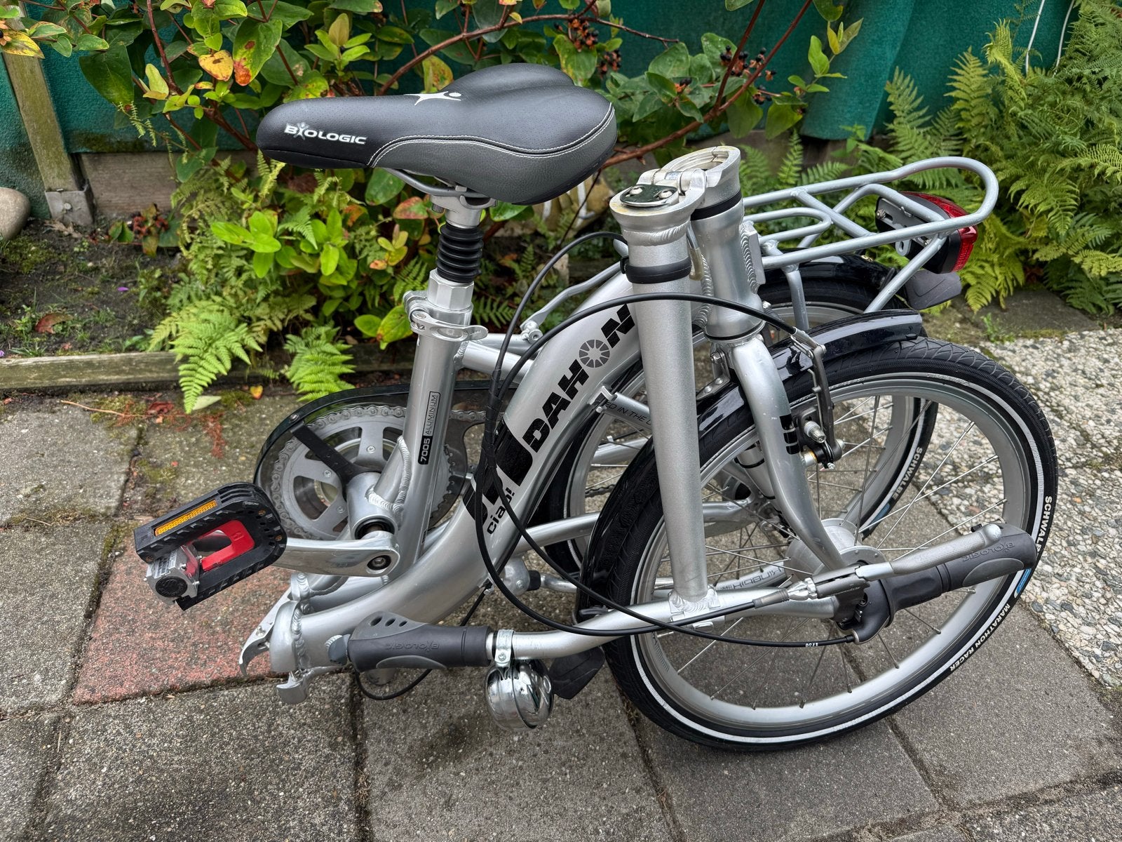 Dahon vouwfiets - Ciao 7 versnellingen, Ophalen, Versnellingen, Zo goed als nieuw, Totaal opvouwbaar