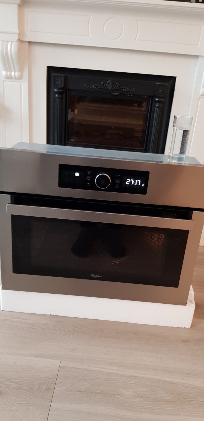 Hele nette Whirpool combi oven magnetron, Ophalen, 45 tot 50 cm, Whirlpool, 60 cm of meer