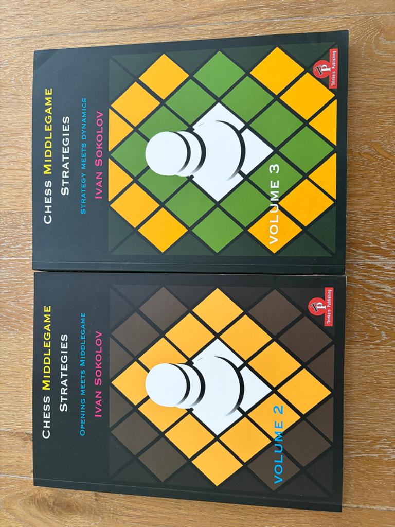 Schaakboeken Middenspel Ivan Sokolov Deel 2 & 3 Engelstalig, Boeken, Sportboeken, Ophalen of Verzenden, Zo goed als nieuw