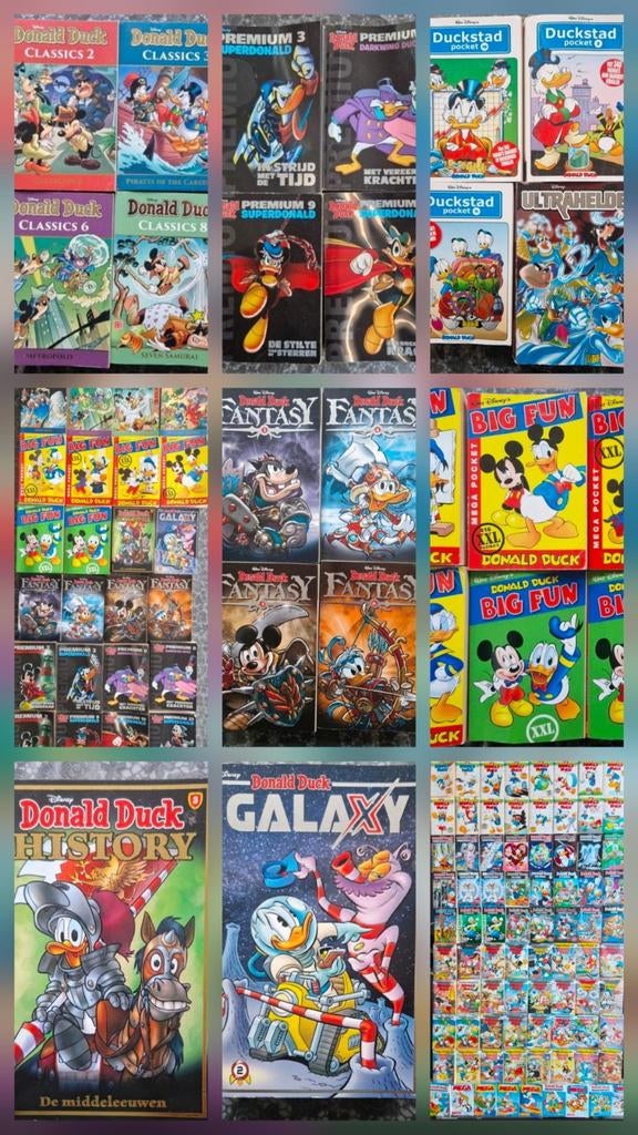 Donald Duck pockets, Meerdere stripboeken, Ophalen, Zo goed als nieuw