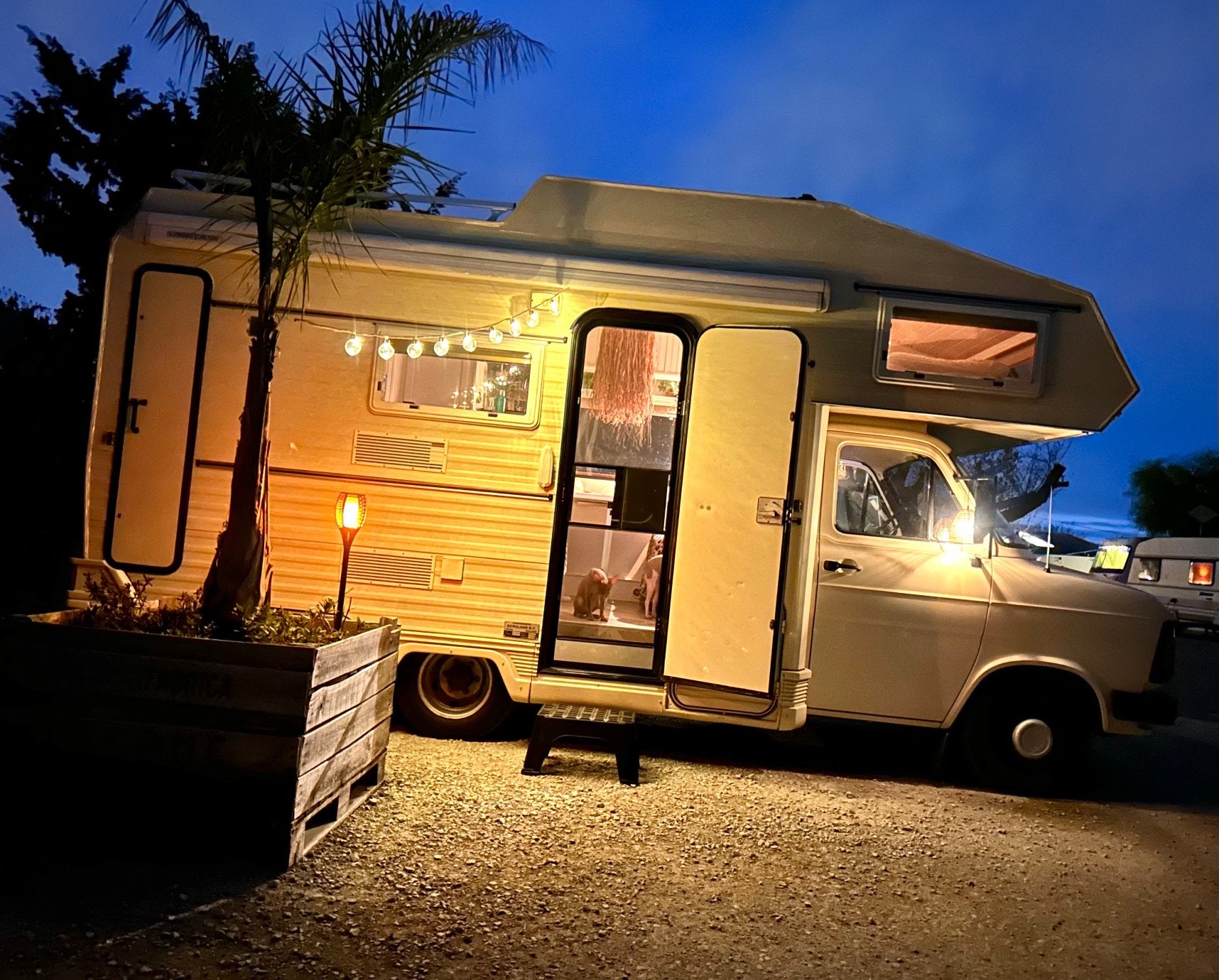 Supermooie Ford Transit oldtimer camper, Particulier, Ford