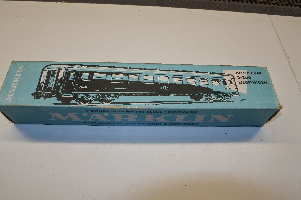 marklin 4069 belgische couchette, Hobby en Vrije tijd, Wisselstroom, Wagon, Ophalen of Verzenden, Zo goed als nieuw