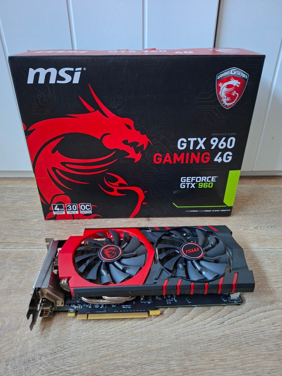GTX 960 4GB, Computers en Software, Videokaarten, PCI-Express 3, Gebruikt, HDMI, Ophalen of Verzenden