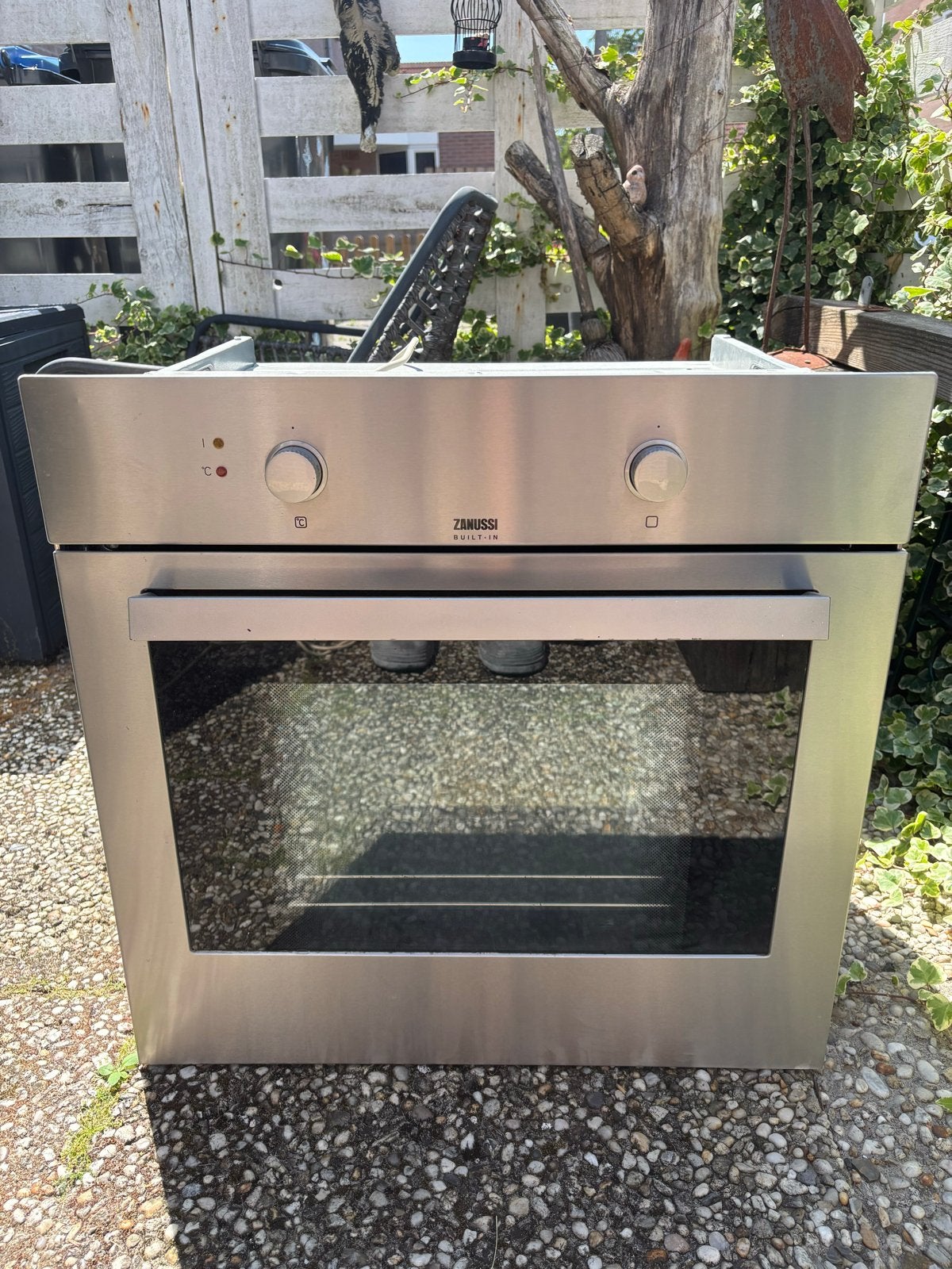 Zanussi Inbouw Oven - Roestvrij Staal, Ophalen, Gebruikt, Oven, Zanussi