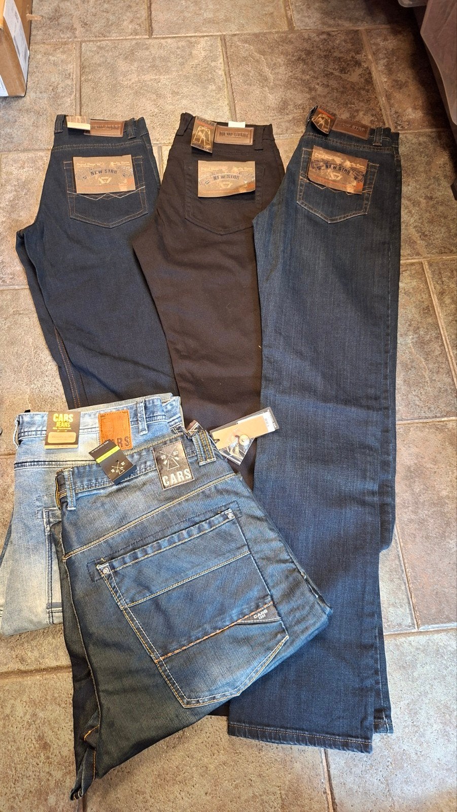 80 stuks heren jeans! in 1 koop, Kleding | Heren, Overige kleuren, Overige jeansmaten, Nieuw, Ophalen of Verzenden