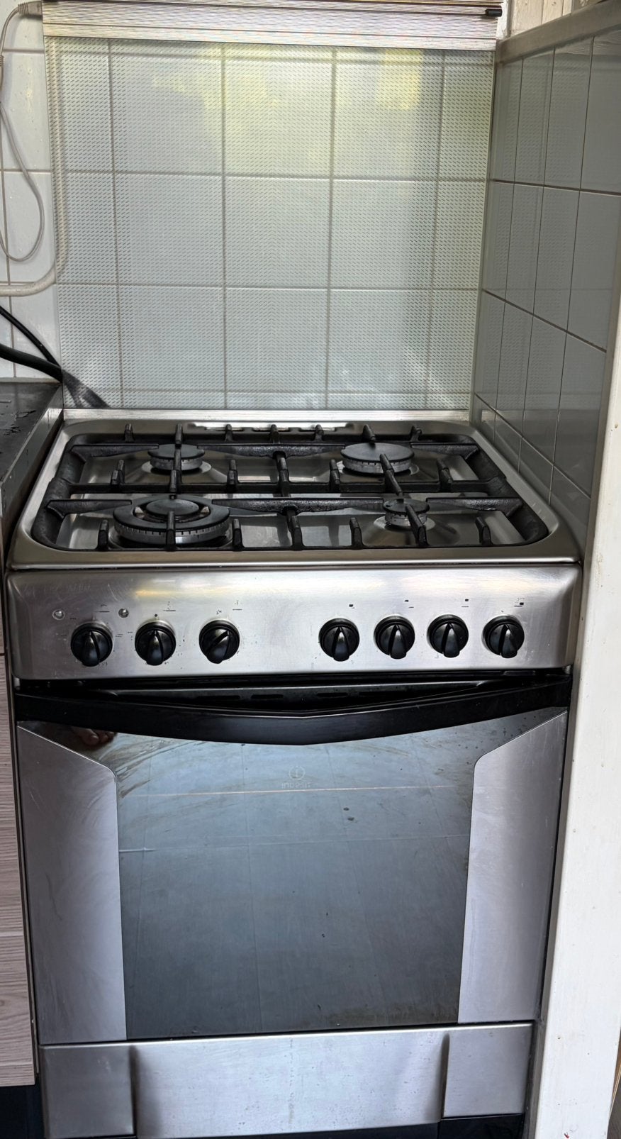 Gasforenuis, Witgoed en Apparatuur, Fornuizen, Ophalen, 4 kookzones, Zo goed als nieuw, Gas