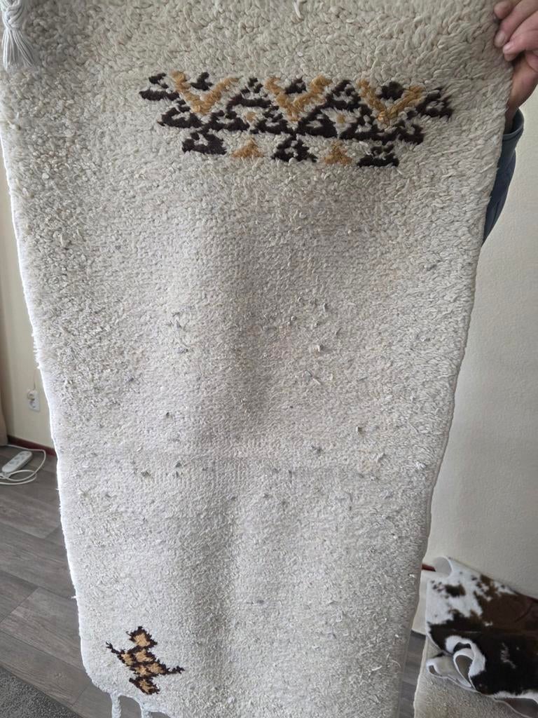 2 keer marokkaans handgeknoopt berber terpijt, Huis en Inrichting, Stoffering | Tapijten en Kleden, 150 tot 200 cm, 200 cm of meer
