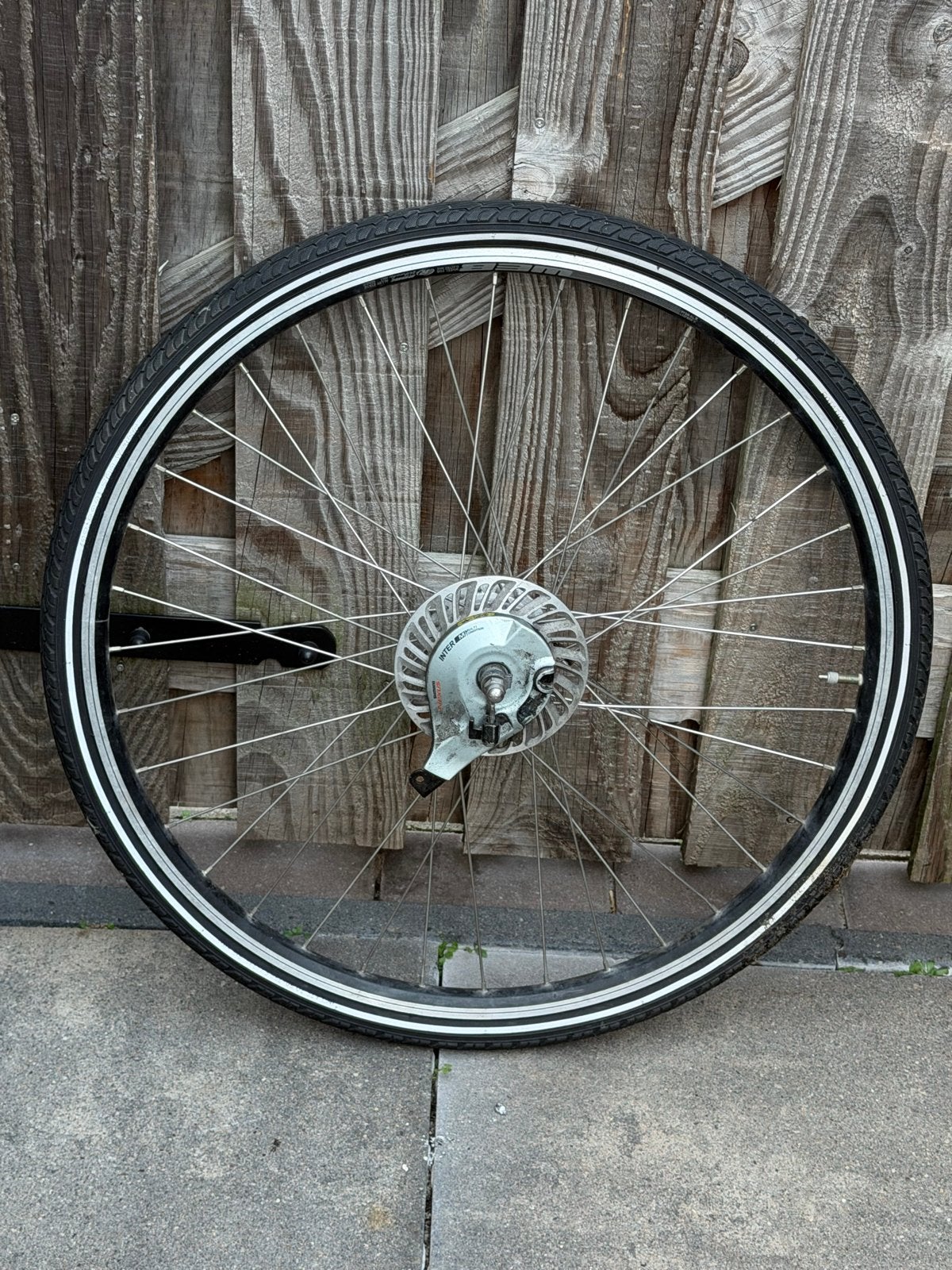 Achterwiel 28 inch Shimano Nexus 7 versnellingen, Ophalen of Verzenden, Gebruikt, Stadsfiets, Wiel