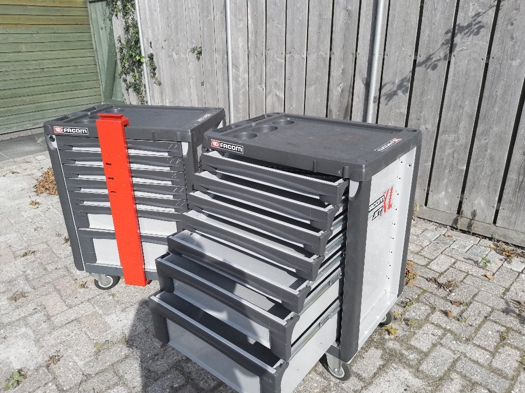 Gereedschapkar grote 8ladig Lista of 7ldg Facom toolbox ZGAN, Ophalen, Zo goed als nieuw