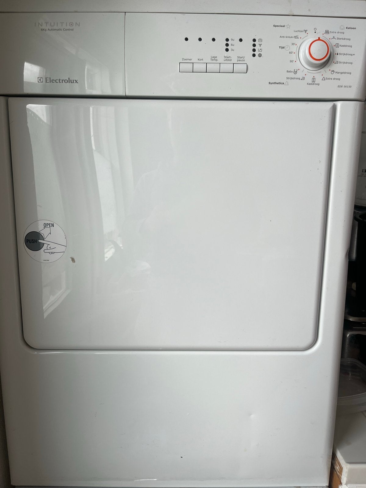 Electrolux EDE 56150W Luchtafvoer Wasdroger, Witgoed en Apparatuur, 6 tot 8 kg, Gebruikt, Luchtafvoer, Ophalen of Verzenden