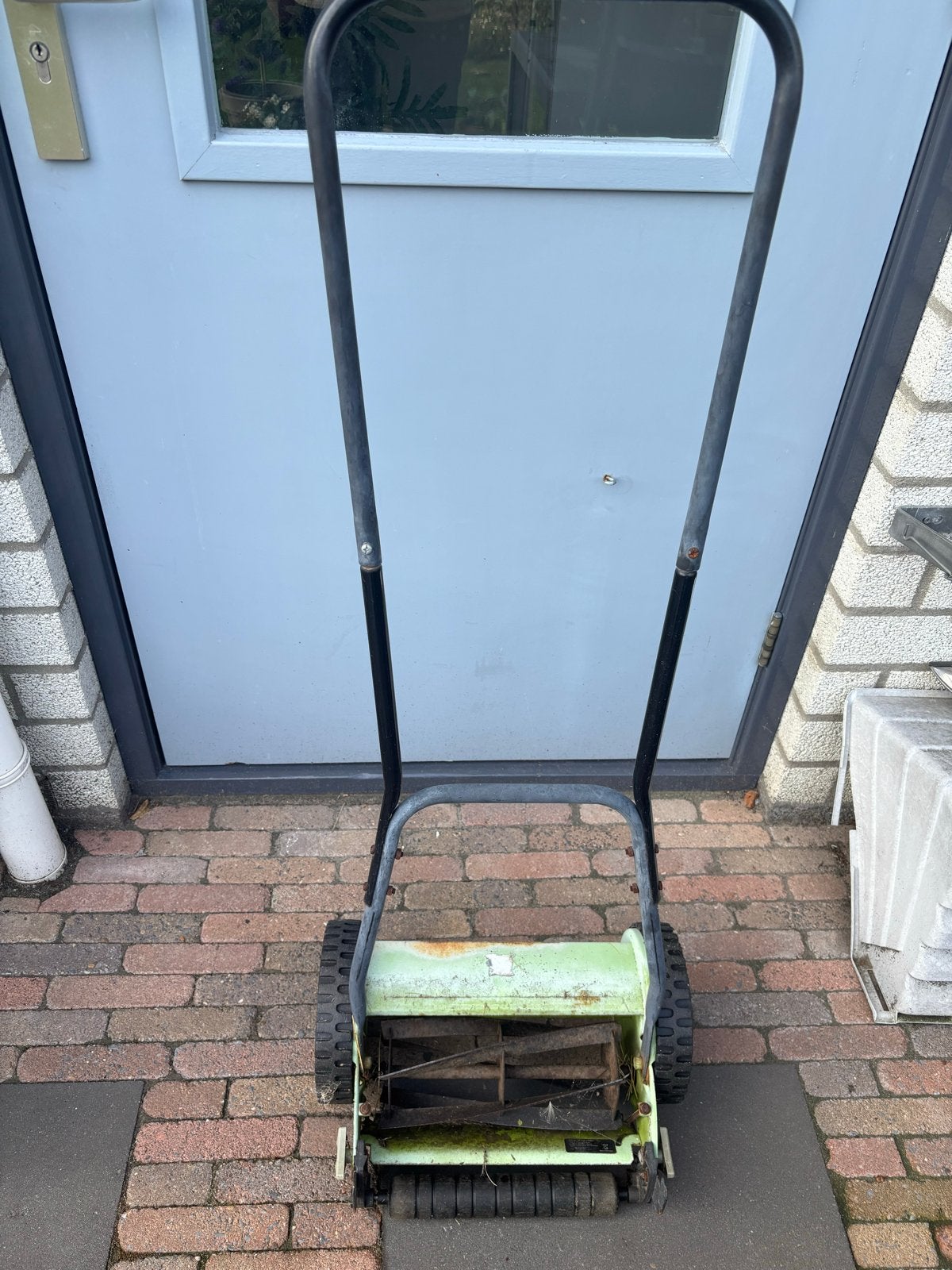 Handgrasmaaier - Gebruikt maar functioneel, Ophalen, Gebruikt, Handgrasmaaier, 30 t/m 39 cm