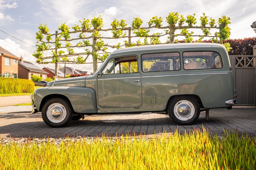 oldtimer, Achterwielaandrijving, Stationwagon, Grijs, Particulier