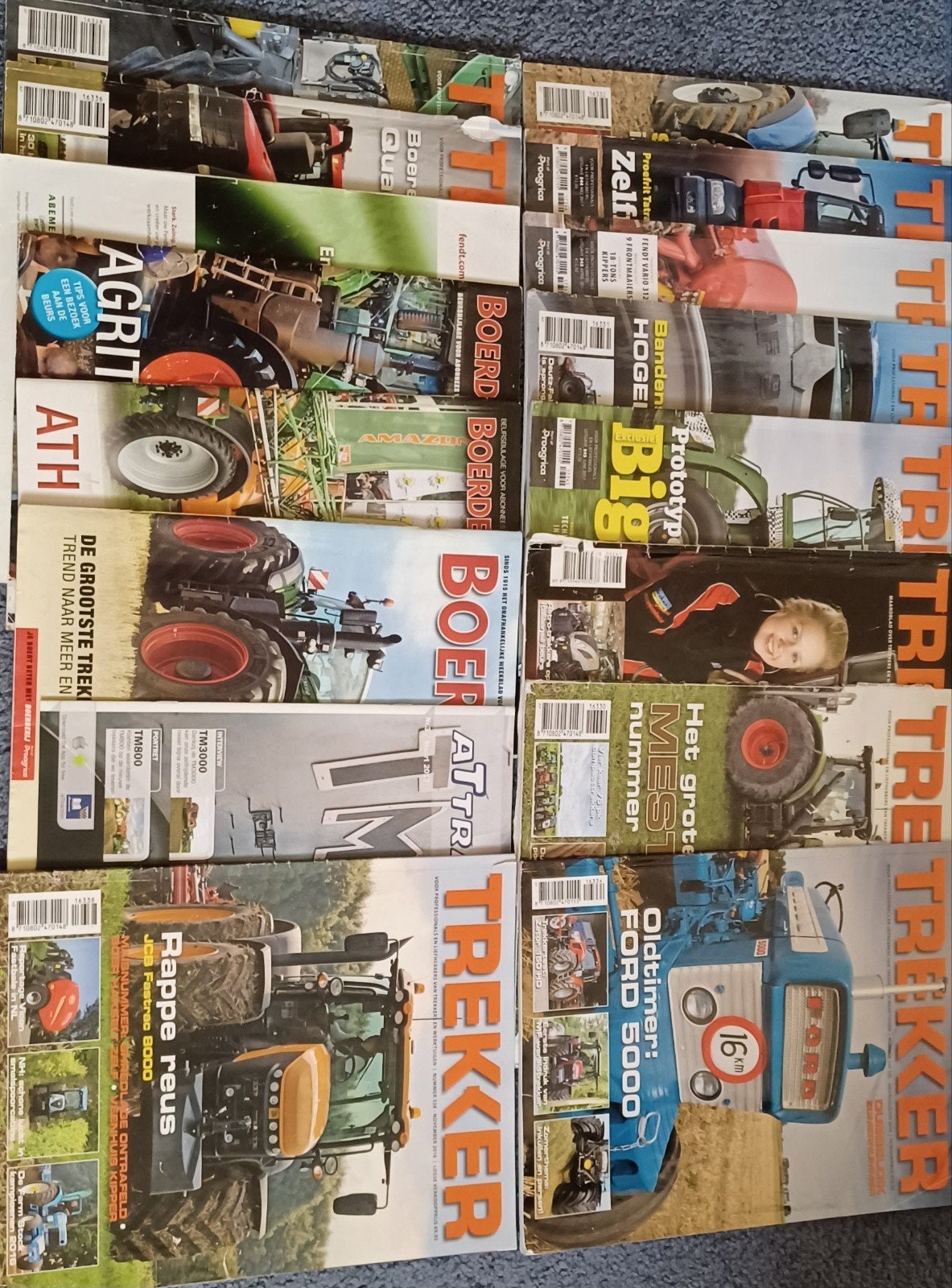 16 tijdschriften van Trekkers, Ophalen of Verzenden, Gelezen, Overige typen