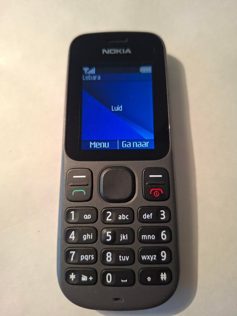 Nokia 100 in mooie staat, Ophalen, Zwart