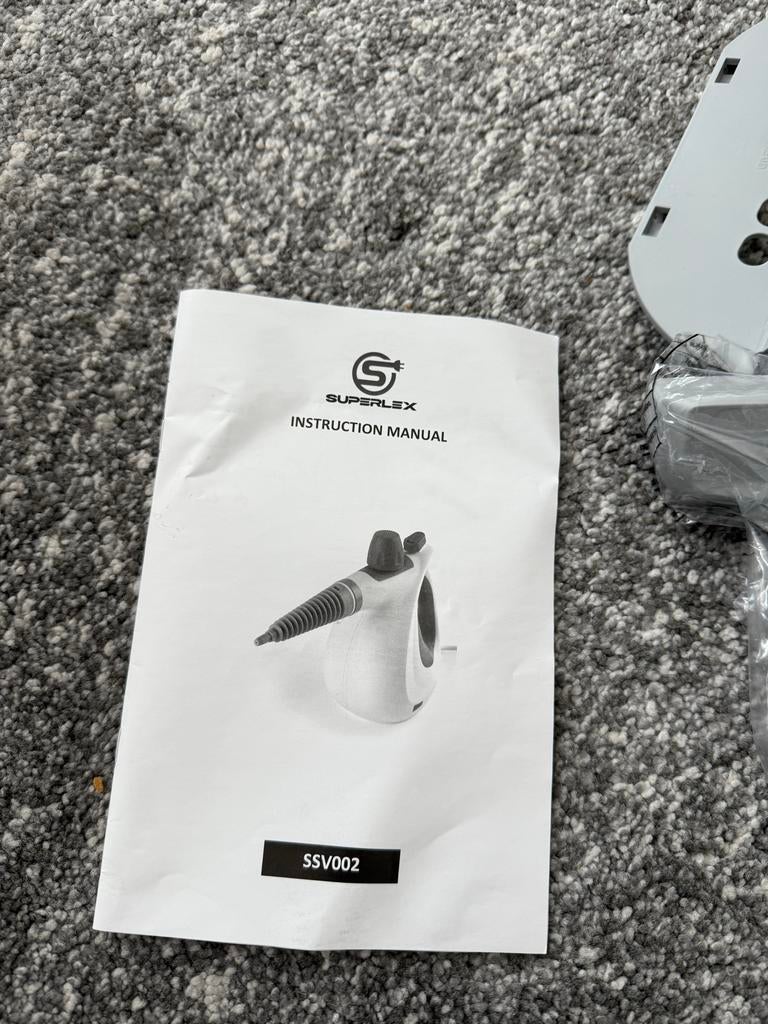Superlex SSV002DE Handstoomreiniger - Nieuwstaat, Ophalen of Verzenden, Nieuw, Stoomreiniger