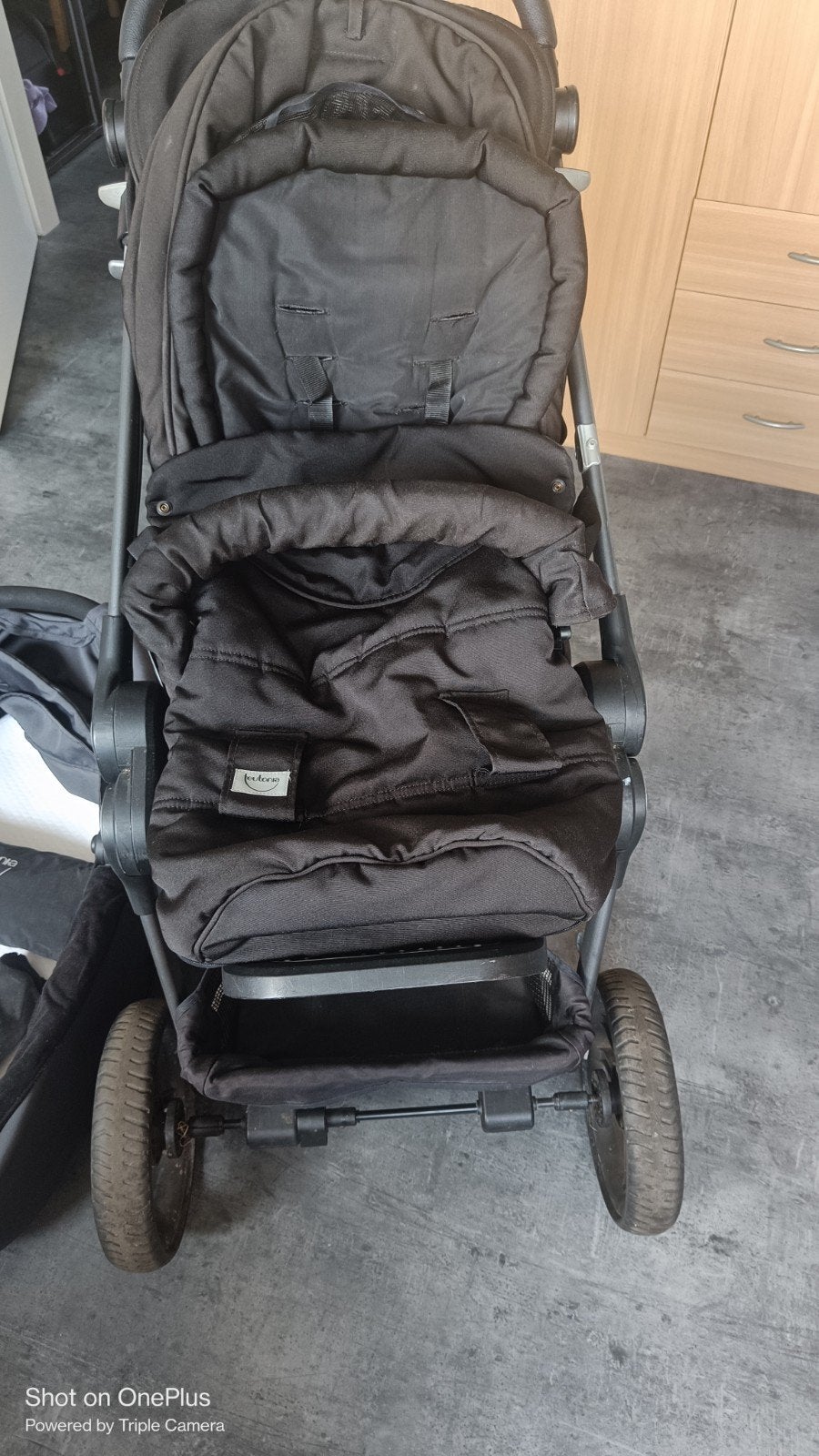 Teutonia kinderwagen / wandelwagen, Kinderen en Baby's, Ophalen, Gebruikt, Combiwagen, Verstelbare duwstang