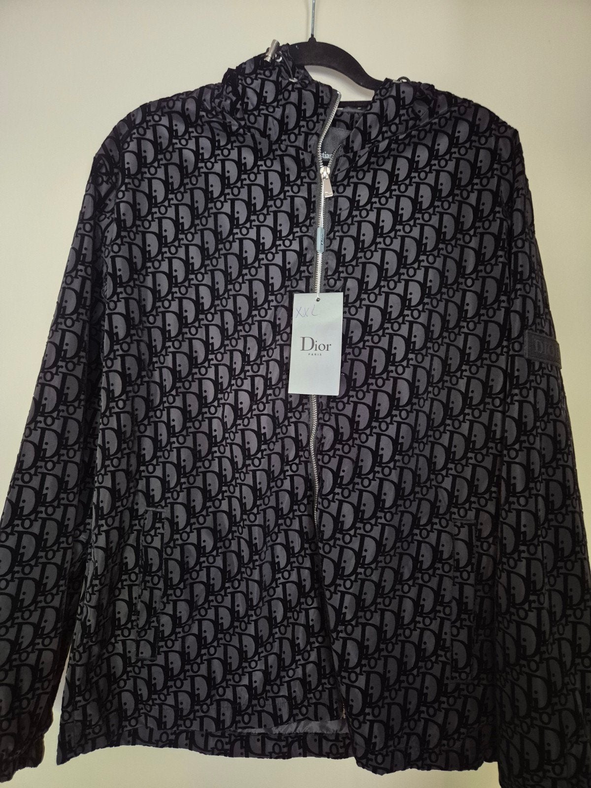 xxl dior windbreaker nieue, Ophalen of Verzenden, Zo goed als nieuw, Overige maten, Zwart
