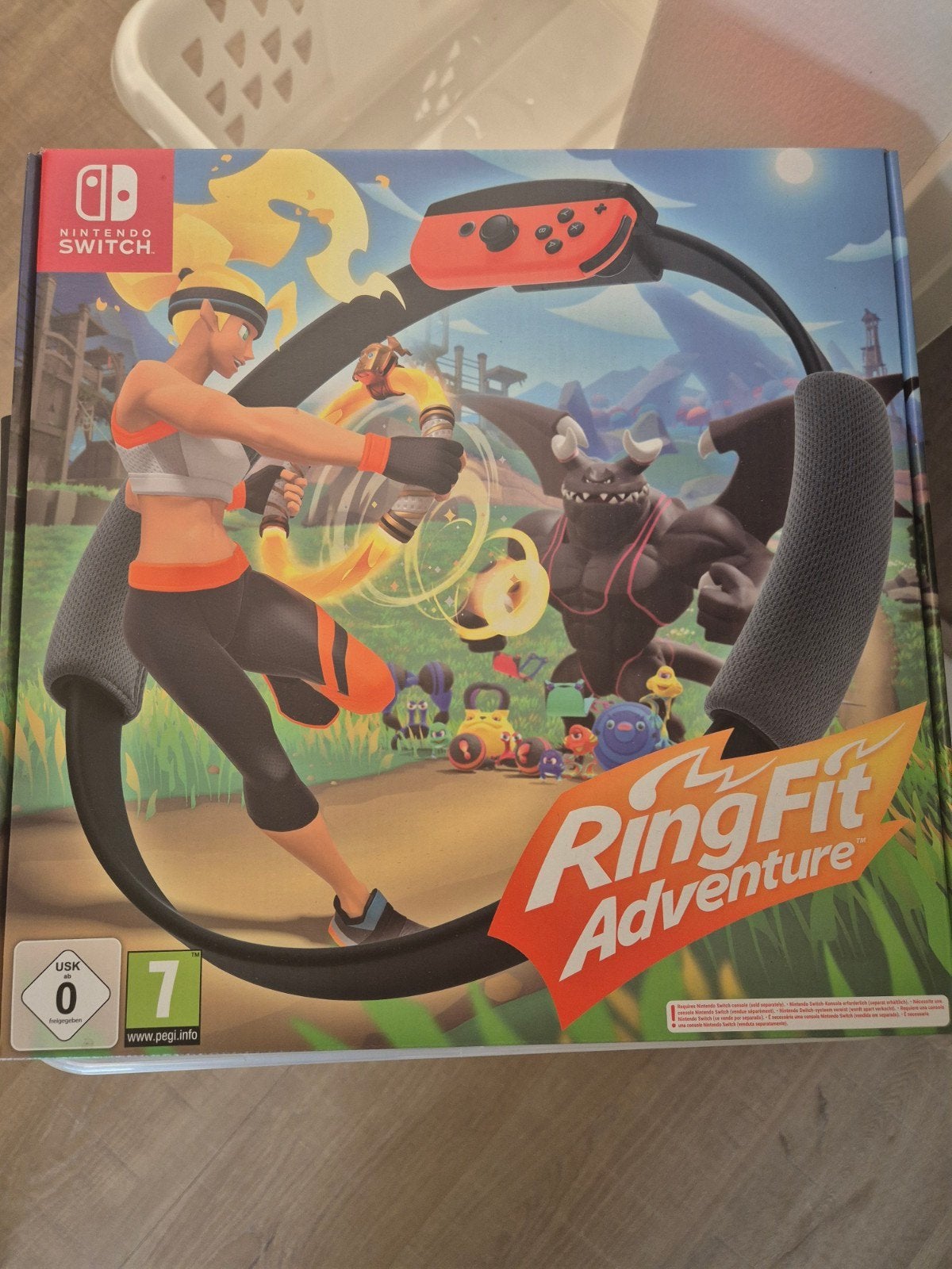 Nintendo Switch Ring Fit Adventure - Zo goed als nieuw, Ophalen of Verzenden, Zo goed als nieuw, Met games