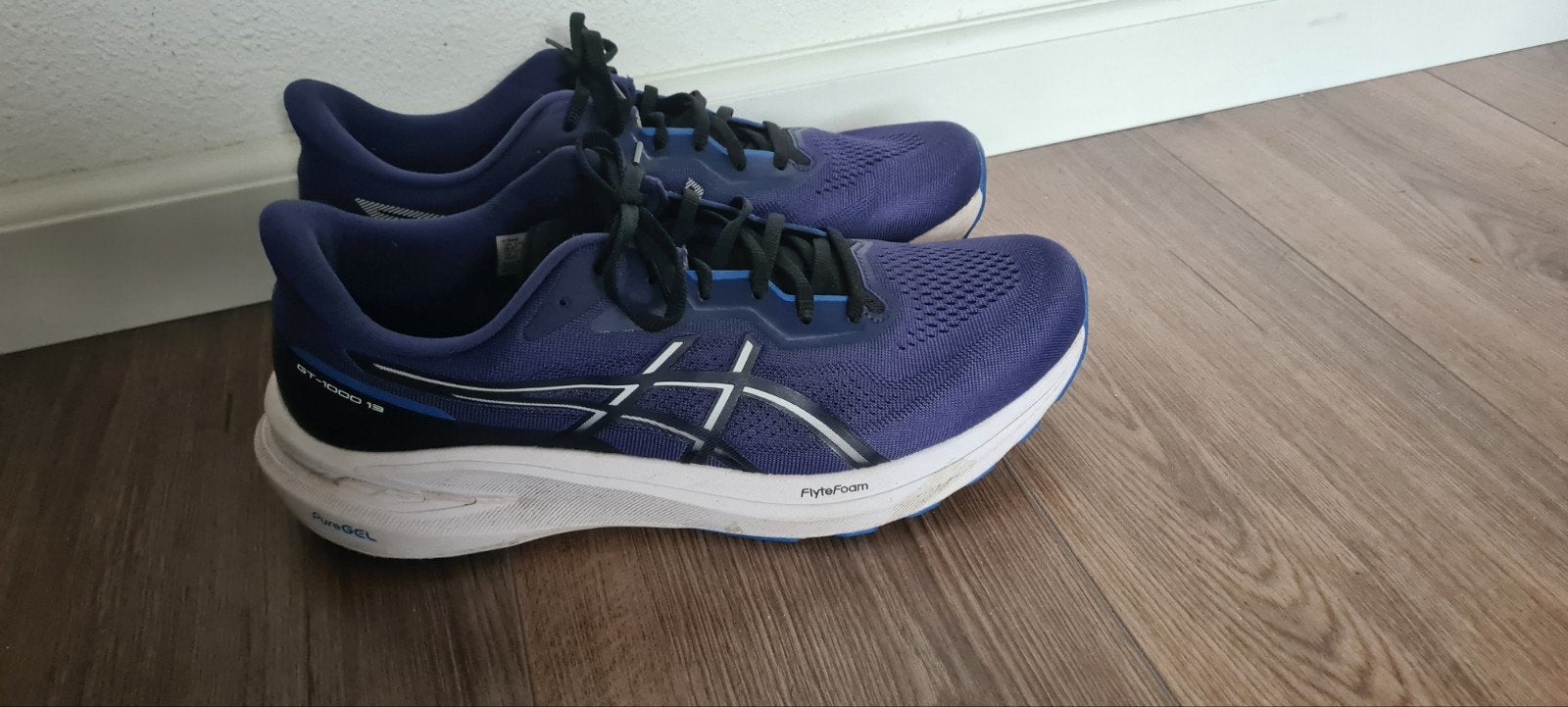 ASICS GT-1000 12 hardloopschoenen - Maat 46, Blauw, Ophalen of Verzenden, Sneakers of Gympen, ASICS