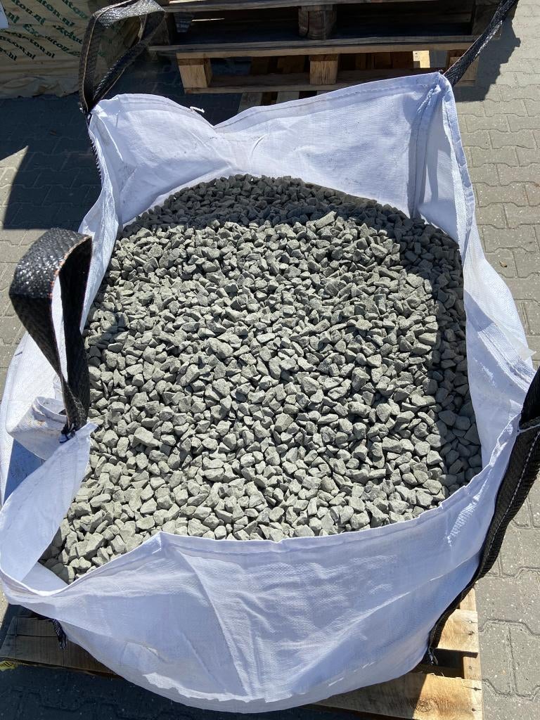 Basalt split 16-22 BB 1000 kg (Gelegenheidspartij) - J&W 150, Ophalen, Nieuw, Antraciet, Split