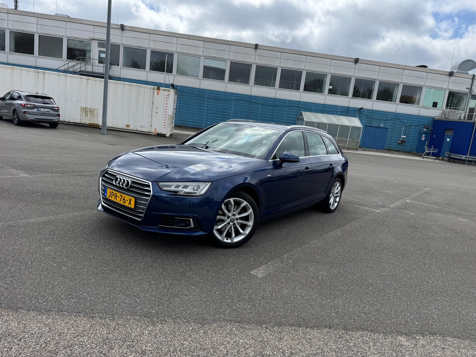 Audi A4 2.0 Tfsi CNG+benzine 170pk S Tronic 2018 Blauw, 4 cilinders, 1984 cc, Blauw, Stationwagon