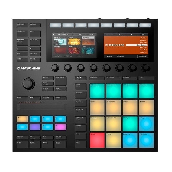Native Instruments Maschine MK3 - bijna nieuw met decksaver, Overige merken, Zo goed als nieuw, Met midi-aansluiting, Overige aantallen