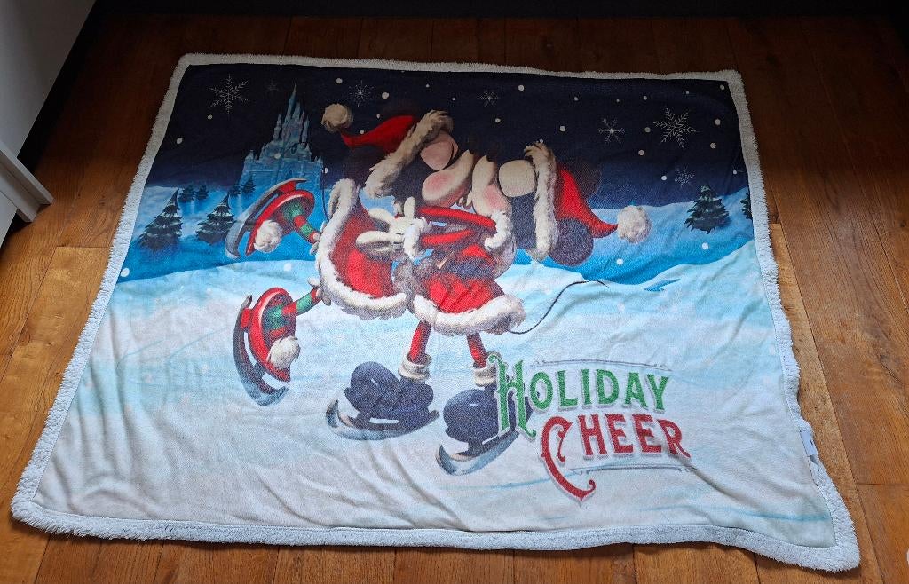 Disney Mickey en Minnie Kerstkleed zie omschrijving, Ophalen of Verzenden, Overige figuren, Gebruikt, Overige typen