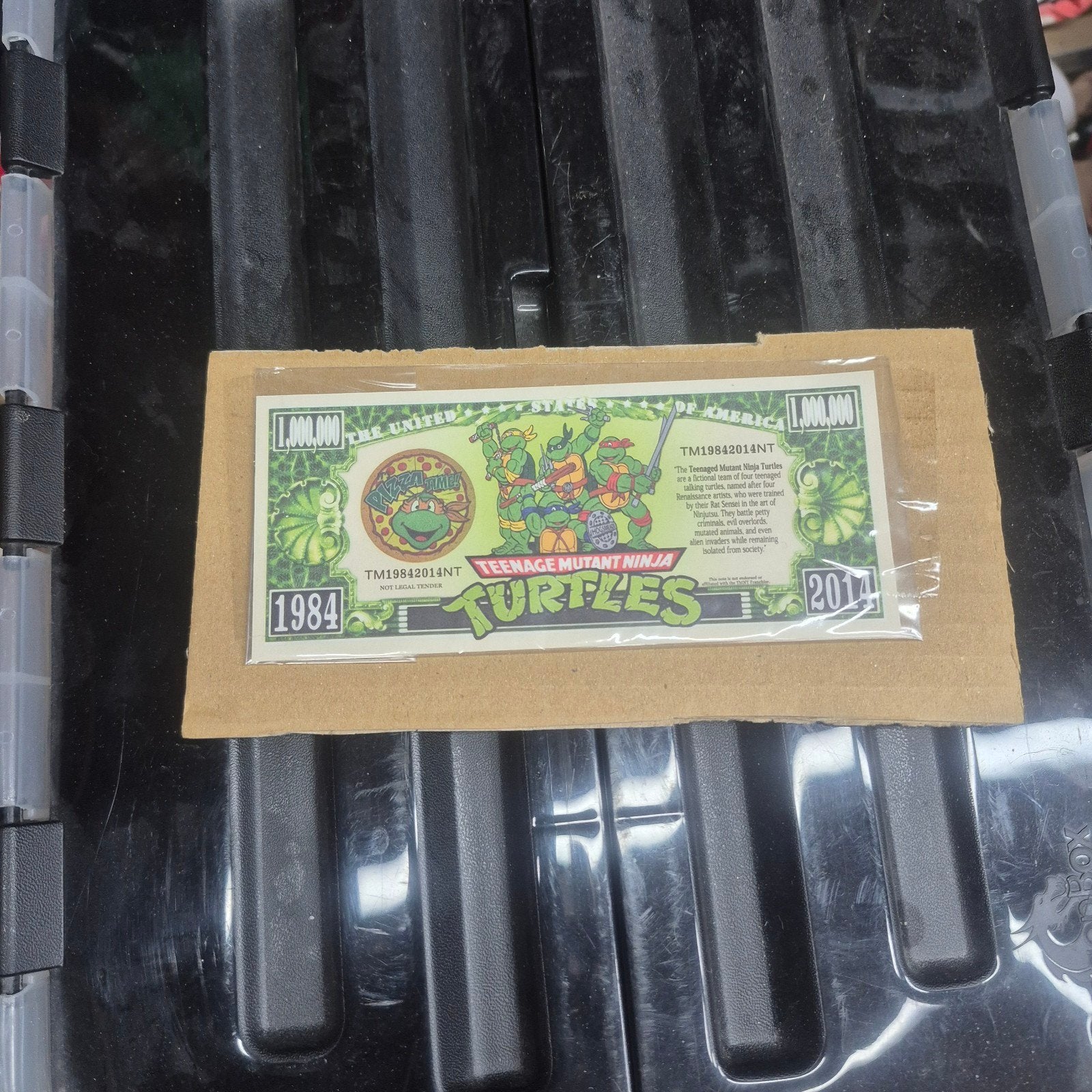 Teenage Mutant Ninja Turtles 1.000.000 dollar biljet, Verzamelen, Ophalen of Verzenden