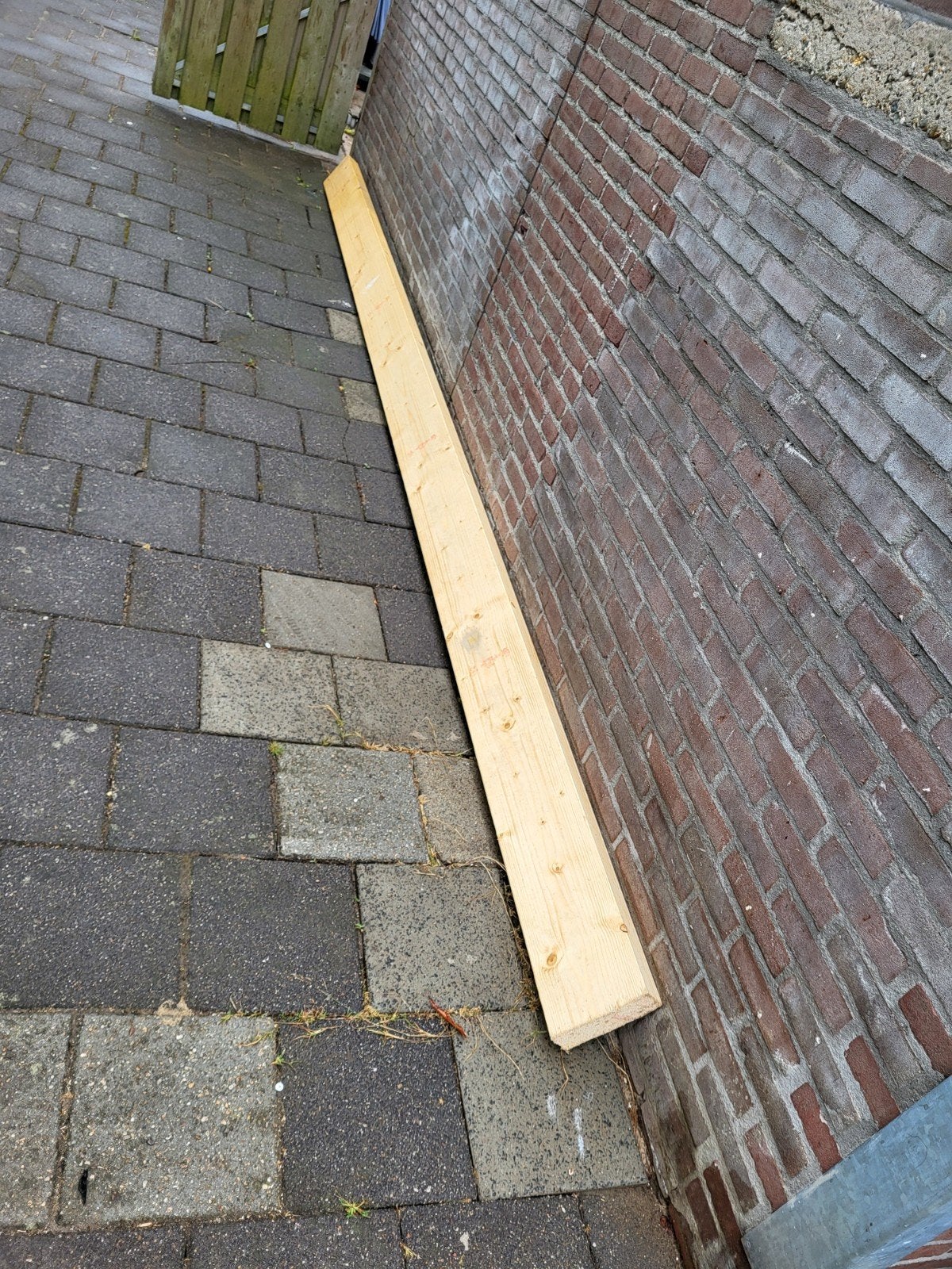 houten balk, Doe-het-zelf en Verbouw, Hout en Planken, Ophalen, Balk, Vuren, 50 mm of meer