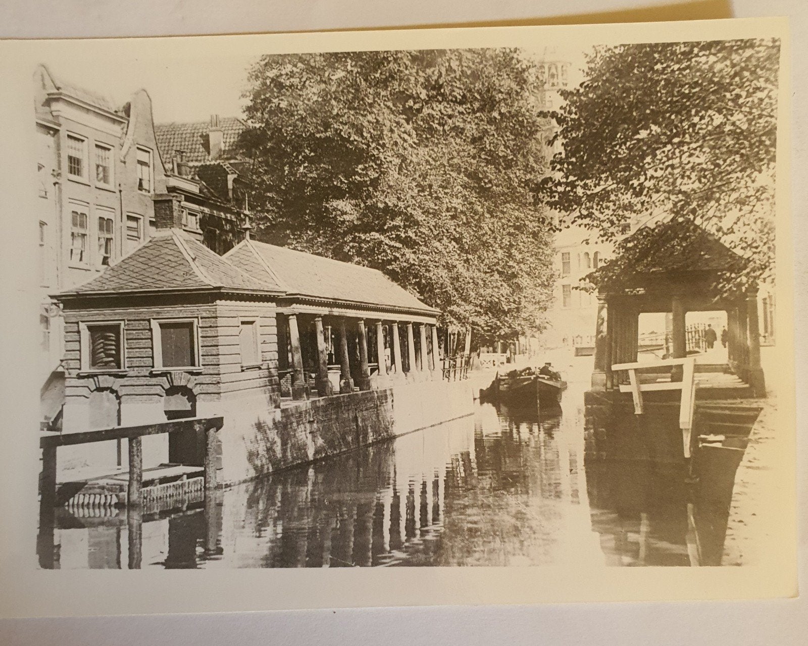 Gouda gouwe visbanken, Ophalen of Verzenden, Voor 1940, Overige onderwerpen
