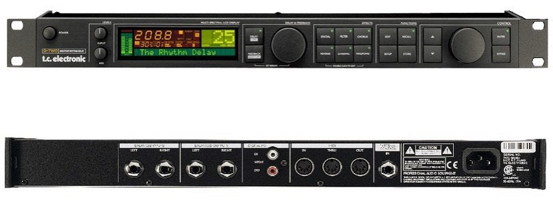 TC Electronic D-Two Rack FX processor, Ophalen of Verzenden, Zo goed als nieuw, Audio