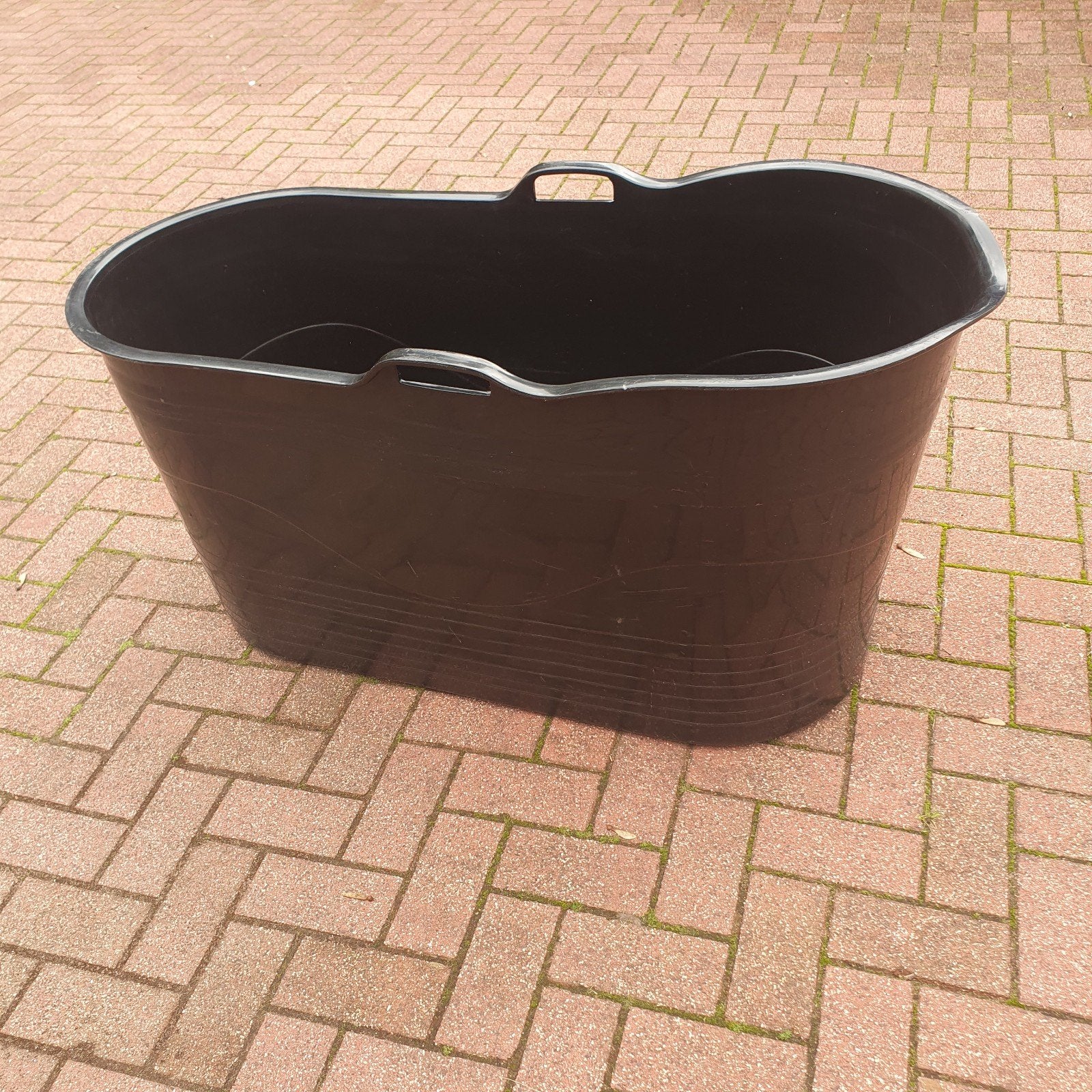 Zwarte Bath Bucket XL - Zitbad / IJsbad voor volwassenen, Ophalen, Gebruikt, 75 cm of meer, Overige typen