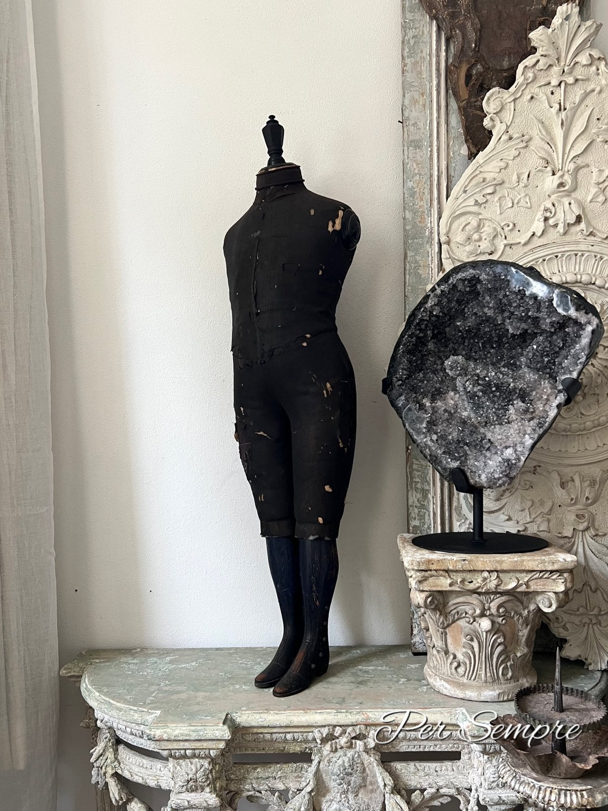 Per Sempre, Antieke Zeer Klein Napoleon Paspopje, Antiek en Kunst, Ophalen
