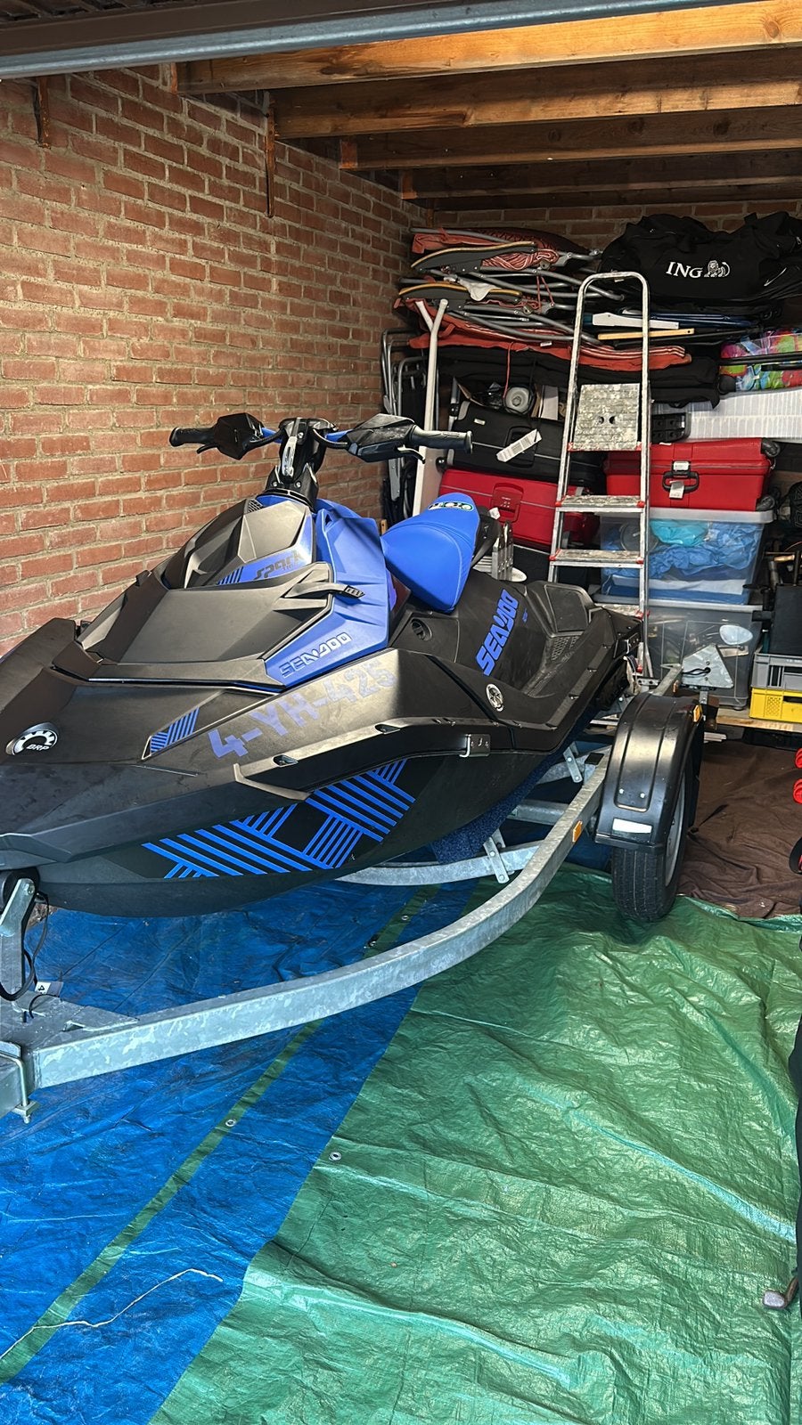Seadoo spark 2021, Ophalen of Verzenden, Zo goed als nieuw, Motor en Techniek, Motorboot