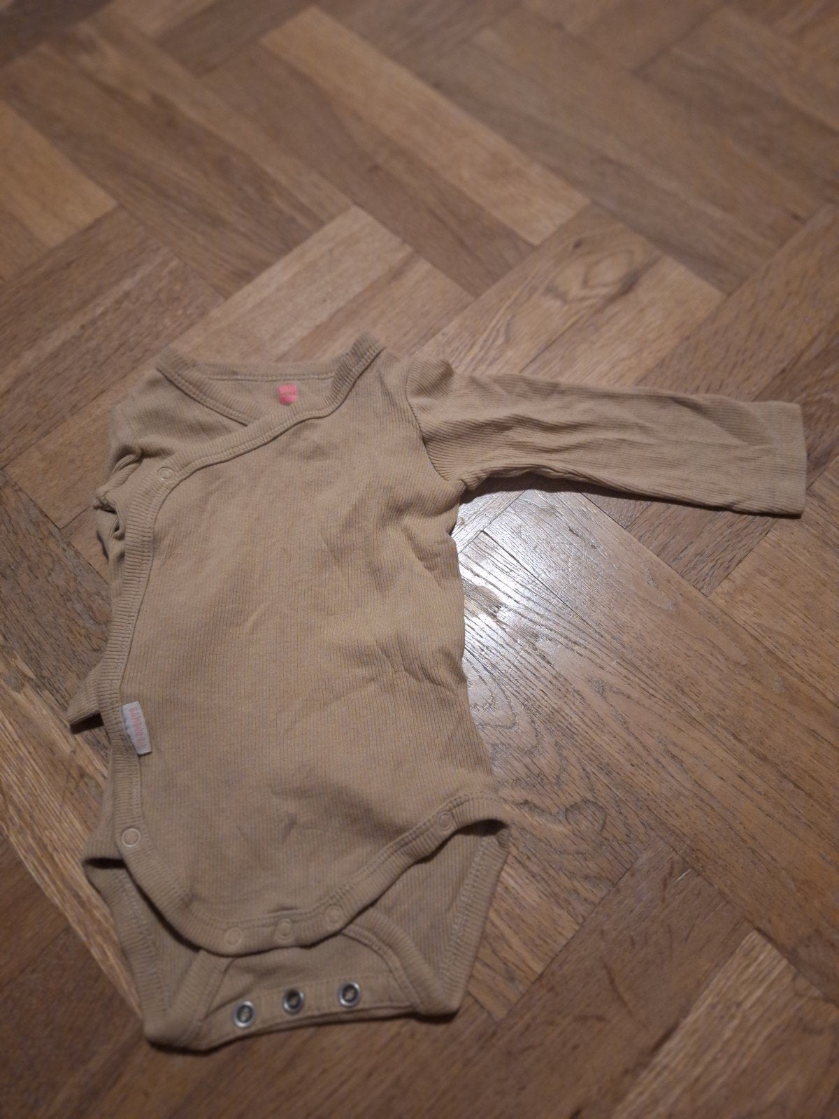 Hema bamboe overslagromper maat 56, Nacht- of Onderkleding, Jongetje of Meisje, Ophalen of Verzenden, Zo goed als nieuw