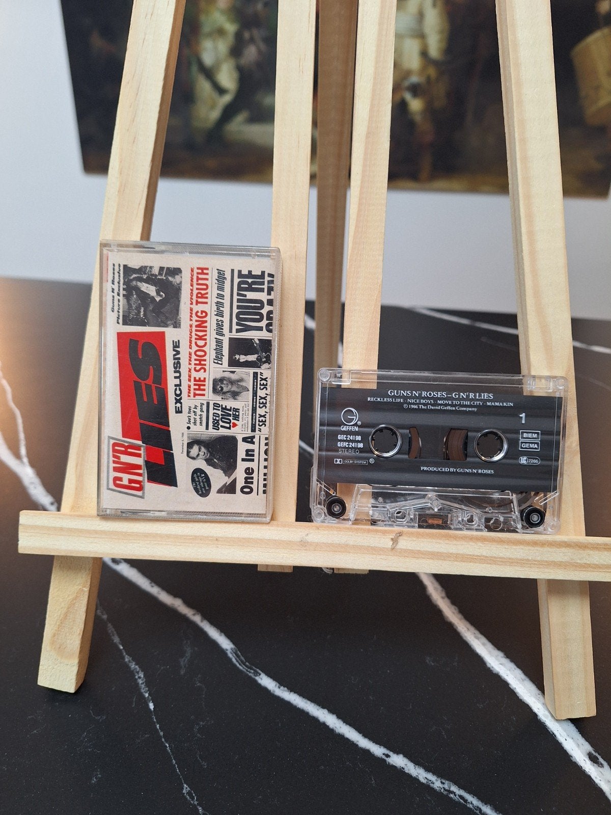 Guns N' Roses - G N' R Lies Cassette Tape, 1 bandje, Ophalen of Verzenden, Zo goed als nieuw, Origineel