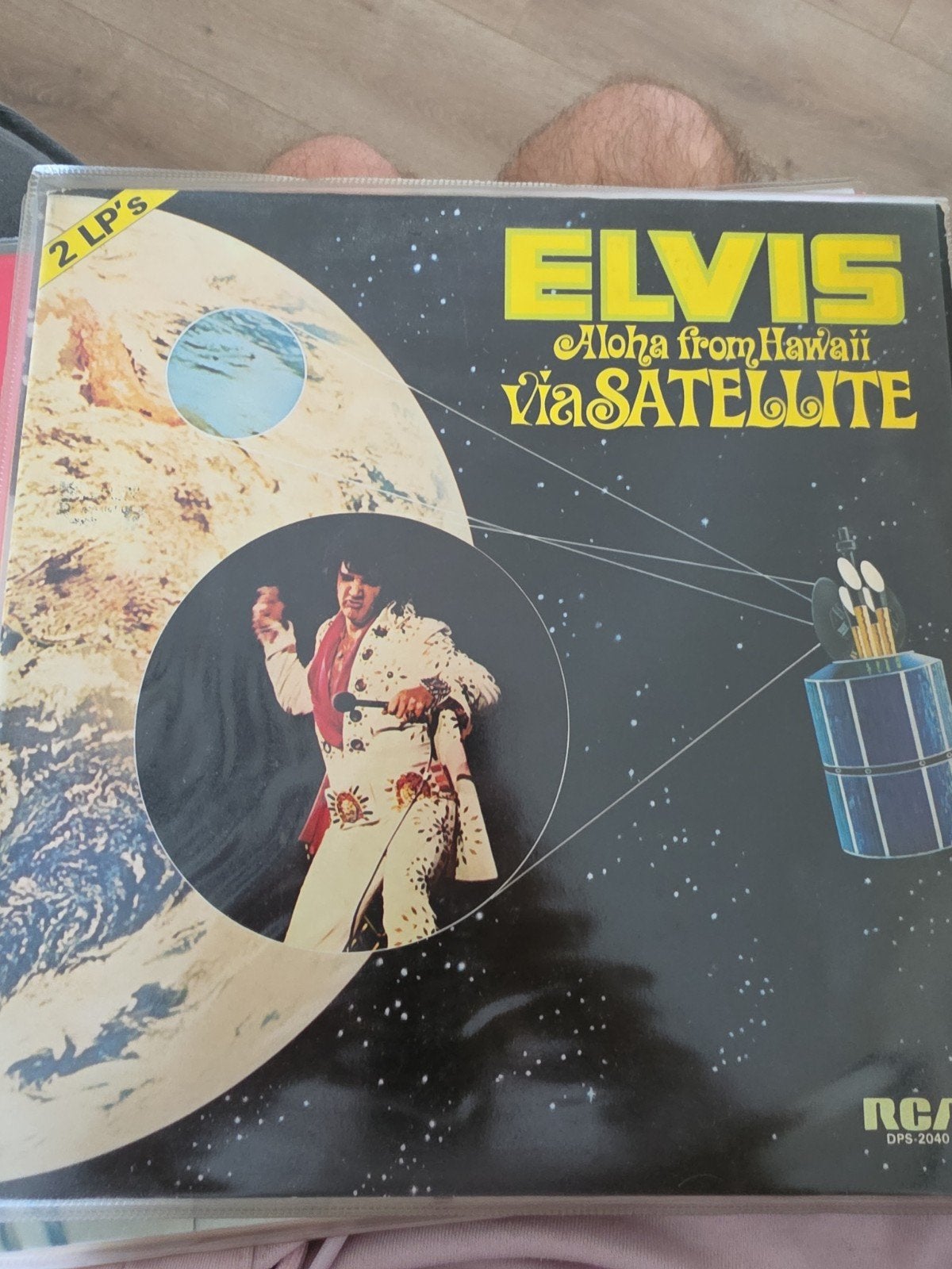 Elvis Presley - Aloha from Hawaii via Satellite 2 LP's, Gebruikt, Pop, Ophalen of Verzenden, 12 inch
