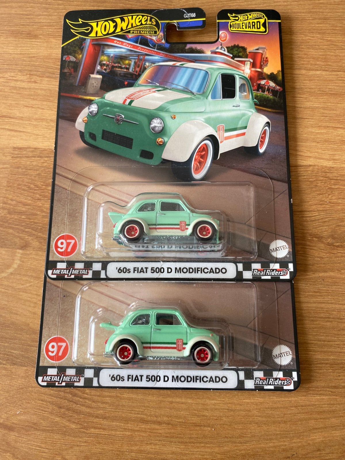 Hot wheels fiat 500d, Auto, Mattel, Mattel, Ophalen of Verzenden