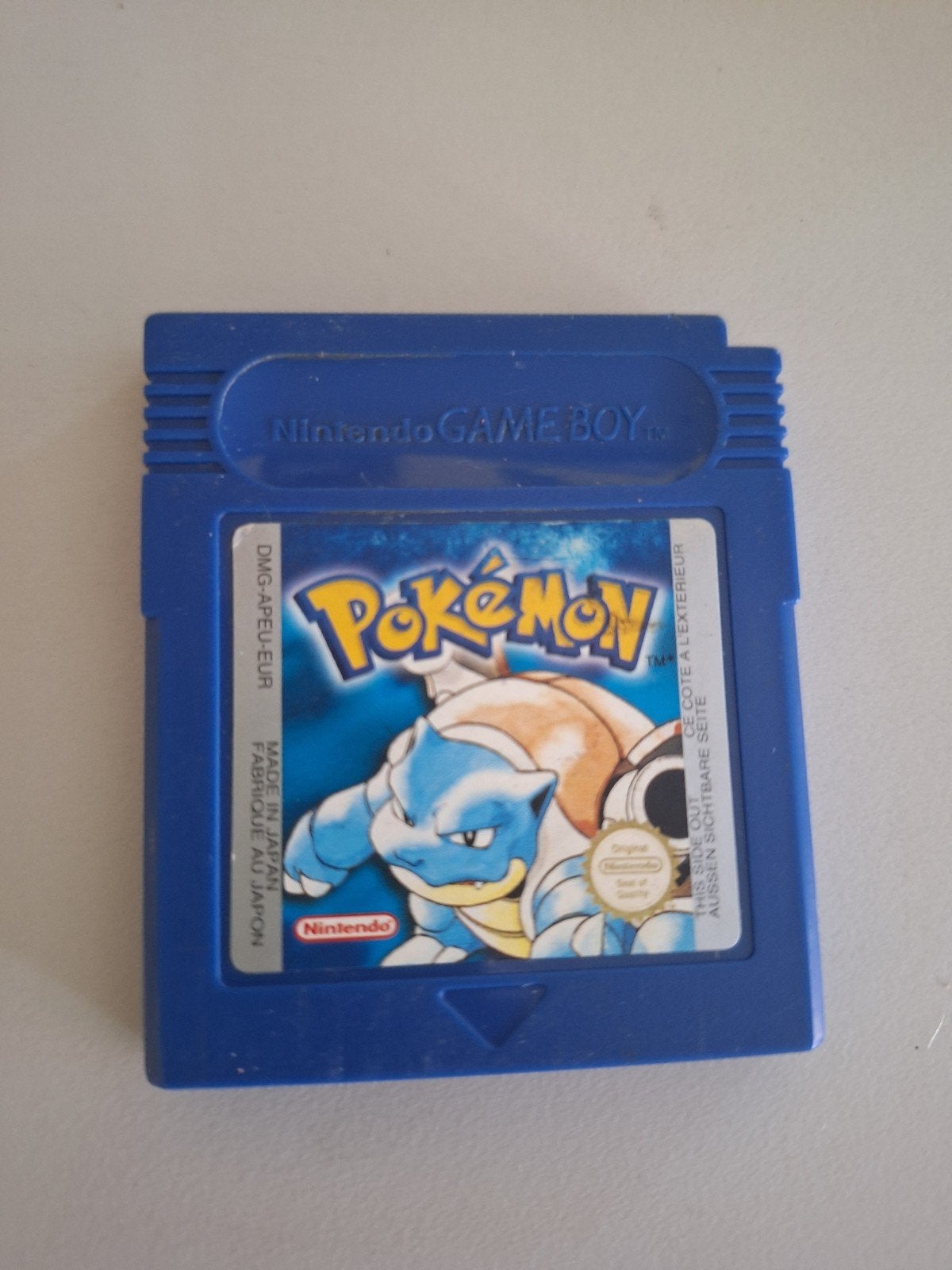 Pokémon Blue Game Boy - Klassieke RPG, Gebruikt, 1 speler, Ophalen of Verzenden, Role Playing Game (Rpg)