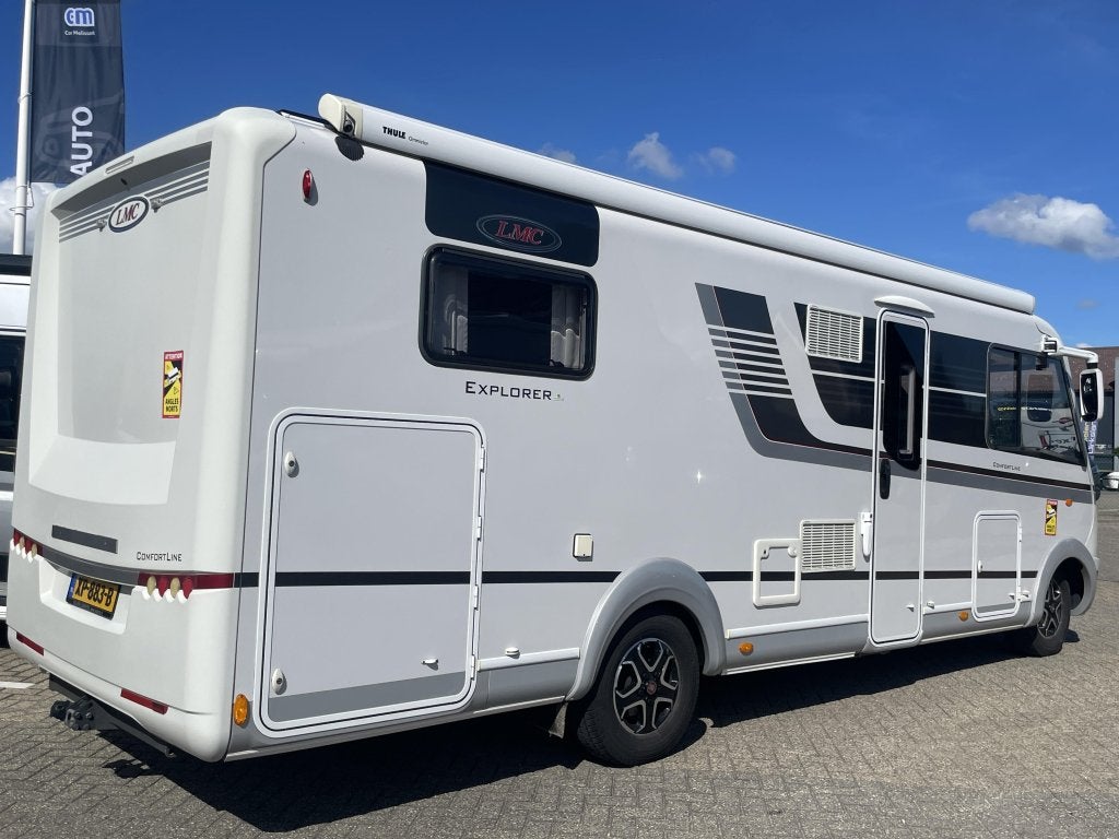 LMC Explorer Comfort 720 G FULL OPTION/TOPSTAAT/ALDE, Caravans en Kamperen, Fiat, Vloeistofverwarming, Bedrijf, Diesel