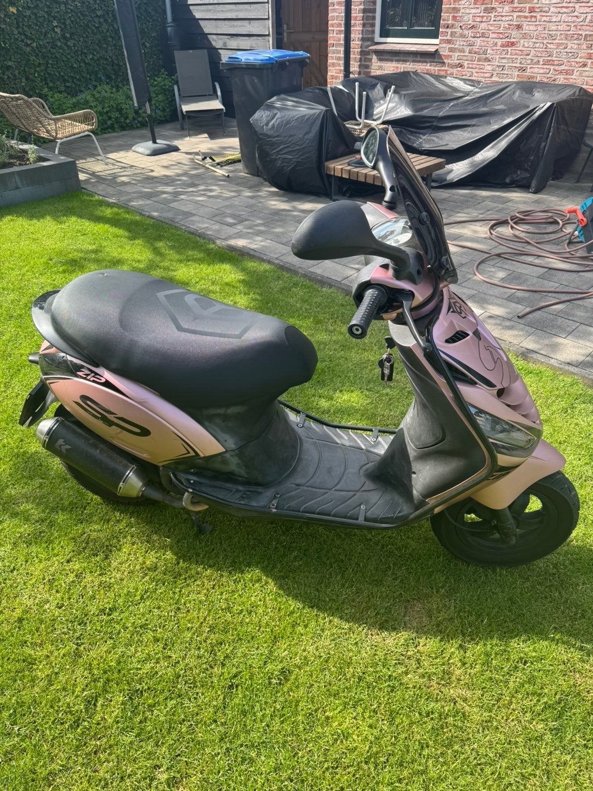 Piaggo zip iget 2019, Fietsen en Brommers, Snorfietsen en Snorscooters, Ophalen of Verzenden, Gebruikt, Tweetakt, Piaggio