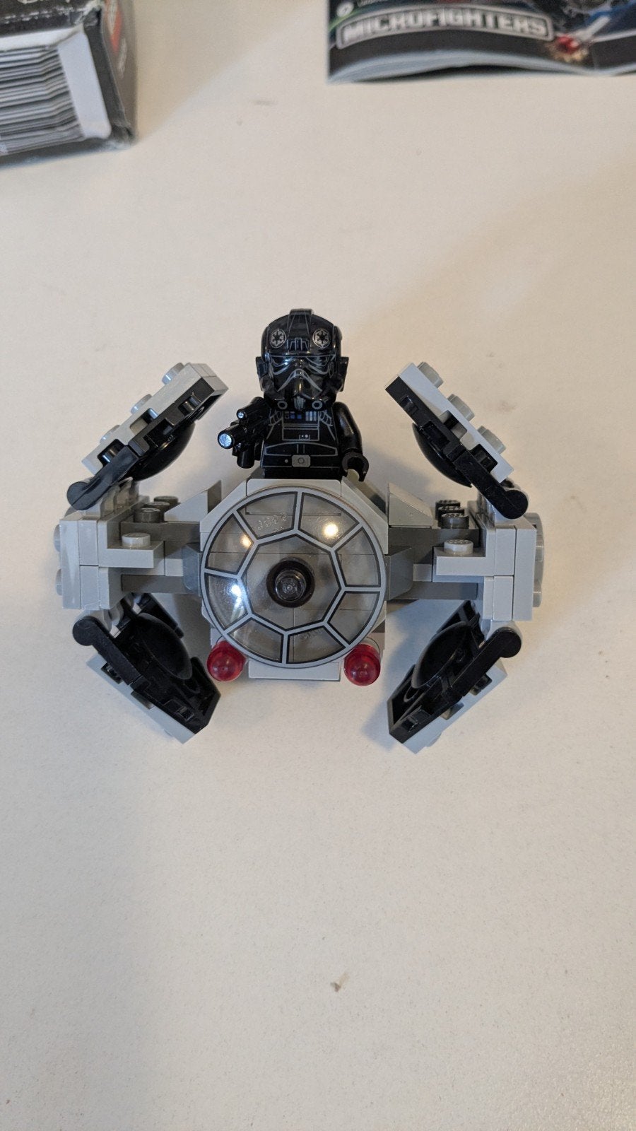 Lego Star Wars 75128 TIE Advanced Prototype Microfighter, Star Wars, Lego, Ophalen of Verzenden, Zo goed als nieuw