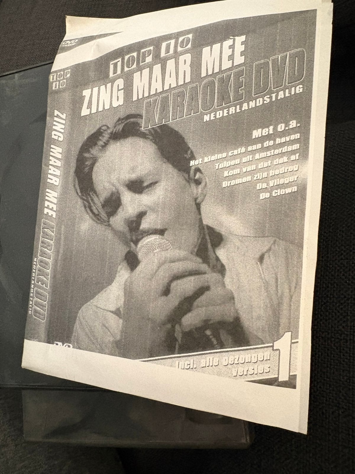 9 kopie karaoke dvd's - Zing Maar Mee NL/Kylie Monogue, Audio, Tv en Foto, Karaoke-apparatuur, Ophalen, Gebruikt, Overige typen